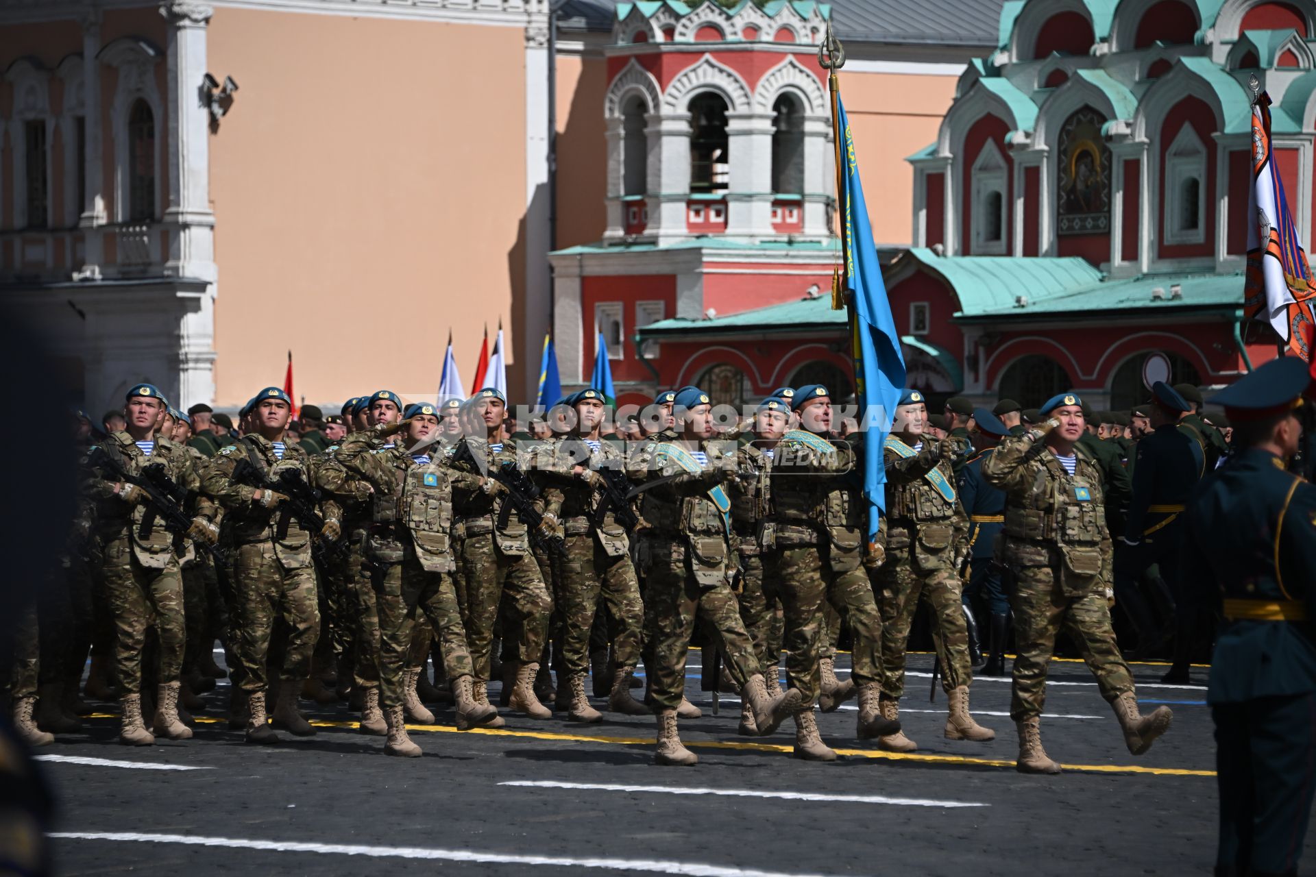 Военный парад на Красной площади, посвященный 80-й годовщине Победы в Великой Отечественной войне
