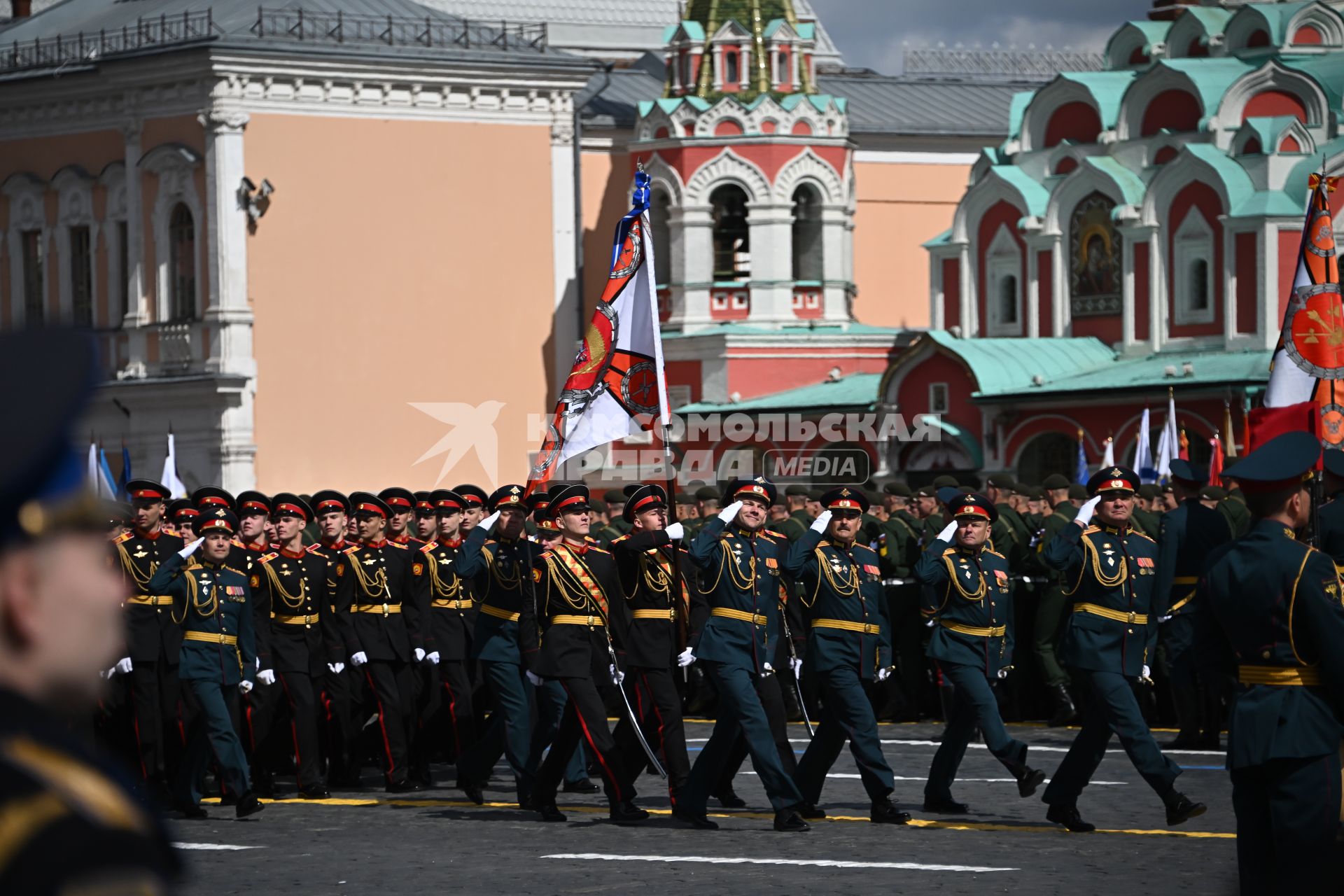 Военный парад на Красной площади, посвященный 80-й годовщине Победы в Великой Отечественной войне