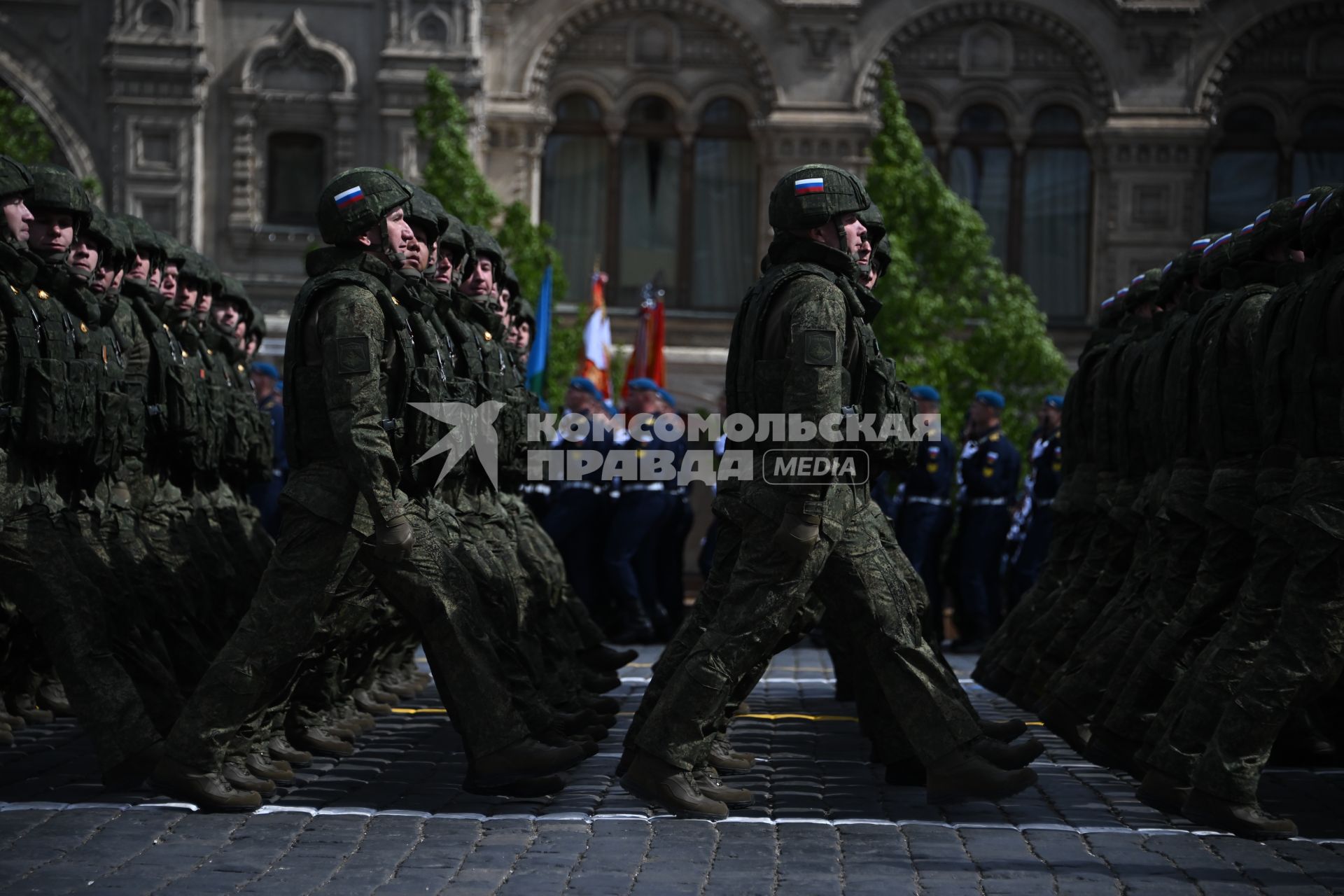 Военный парад на Красной площади, посвященный 80-й годовщине Победы в Великой Отечественной войне