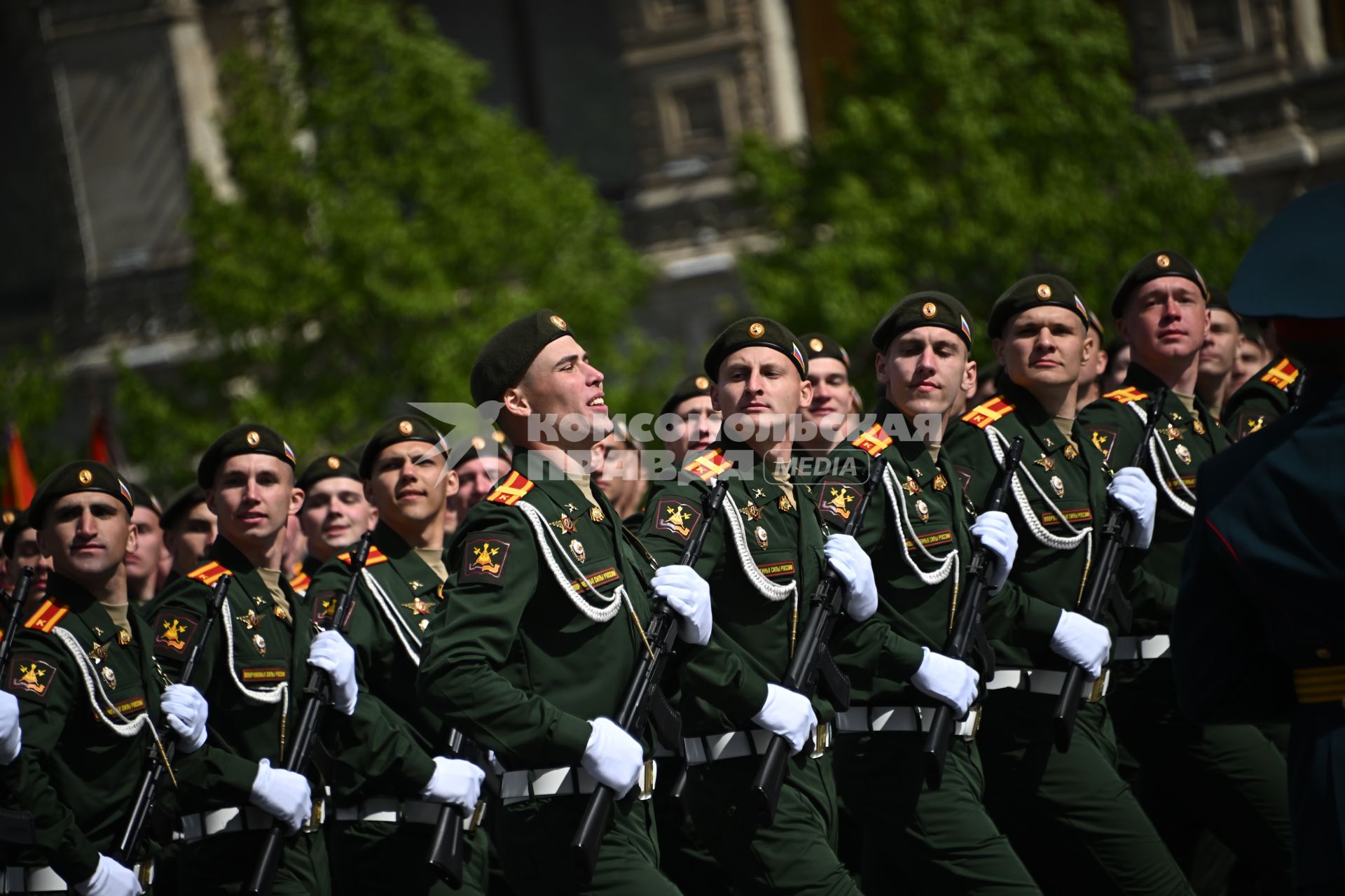 Военный парад на Красной площади, посвященный 80-й годовщине Победы в Великой Отечественной войне