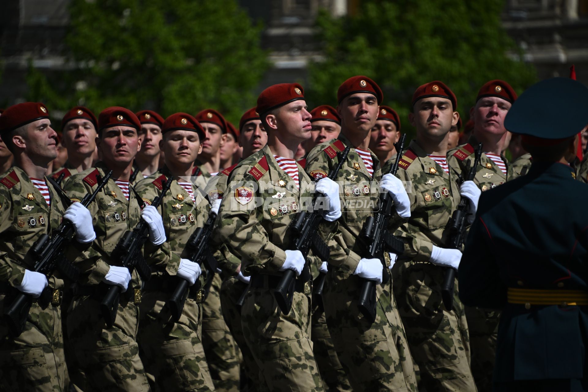 Военный парад на Красной площади, посвященный 80-й годовщине Победы в Великой Отечественной войне