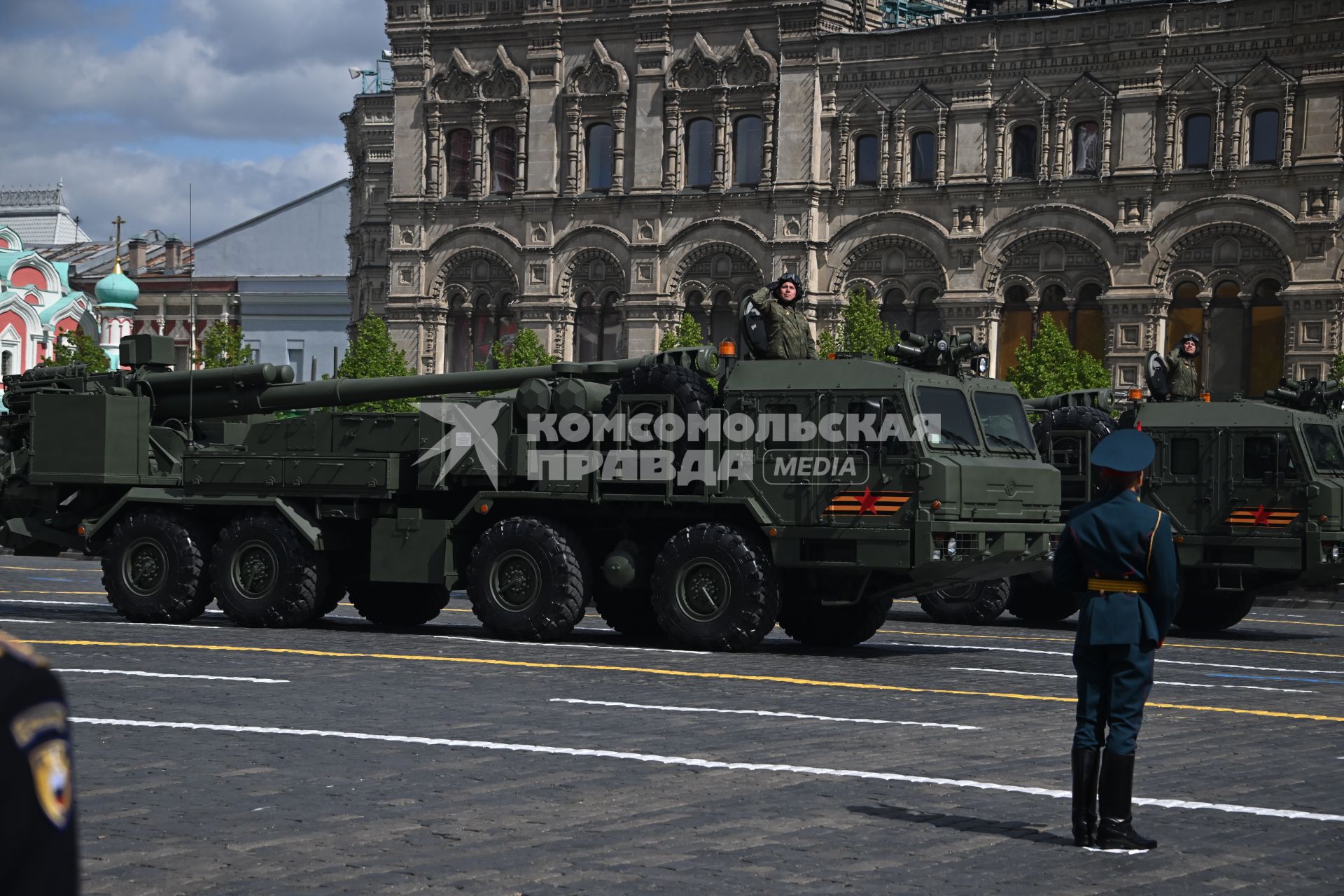 Военный парад на Красной площади, посвященный 80-й годовщине Победы в Великой Отечественной войне