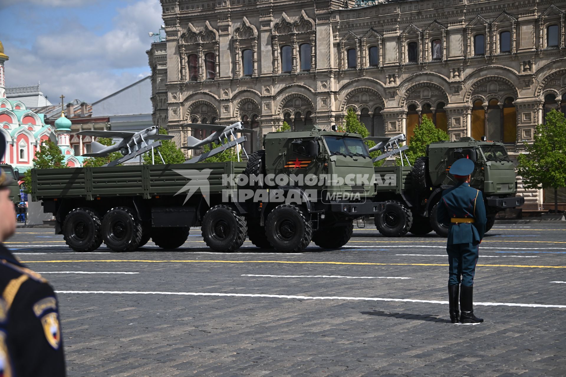Военный парад на Красной площади, посвященный 80-й годовщине Победы в Великой Отечественной войне