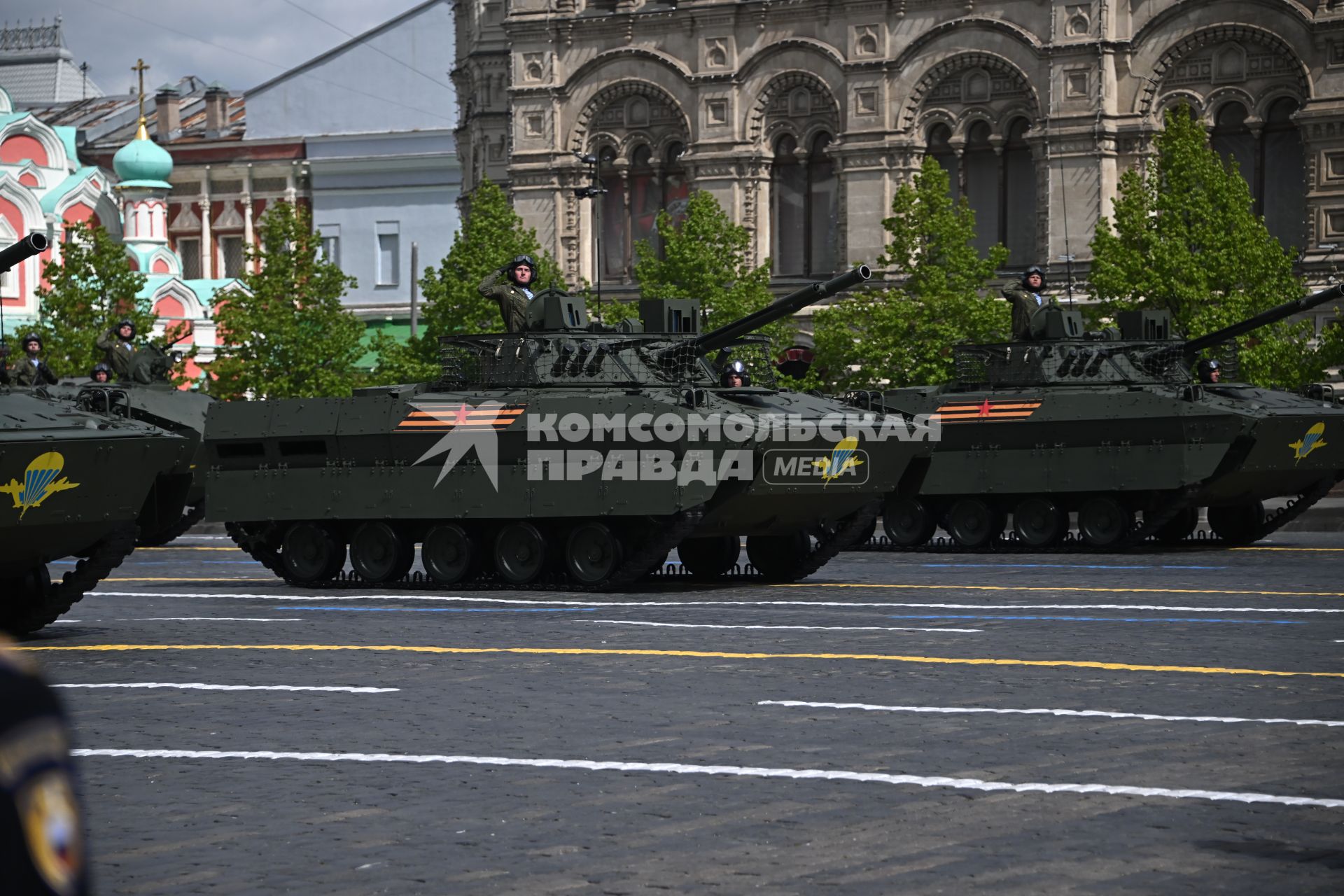 Военный парад на Красной площади, посвященный 80-й годовщине Победы в Великой Отечественной войне