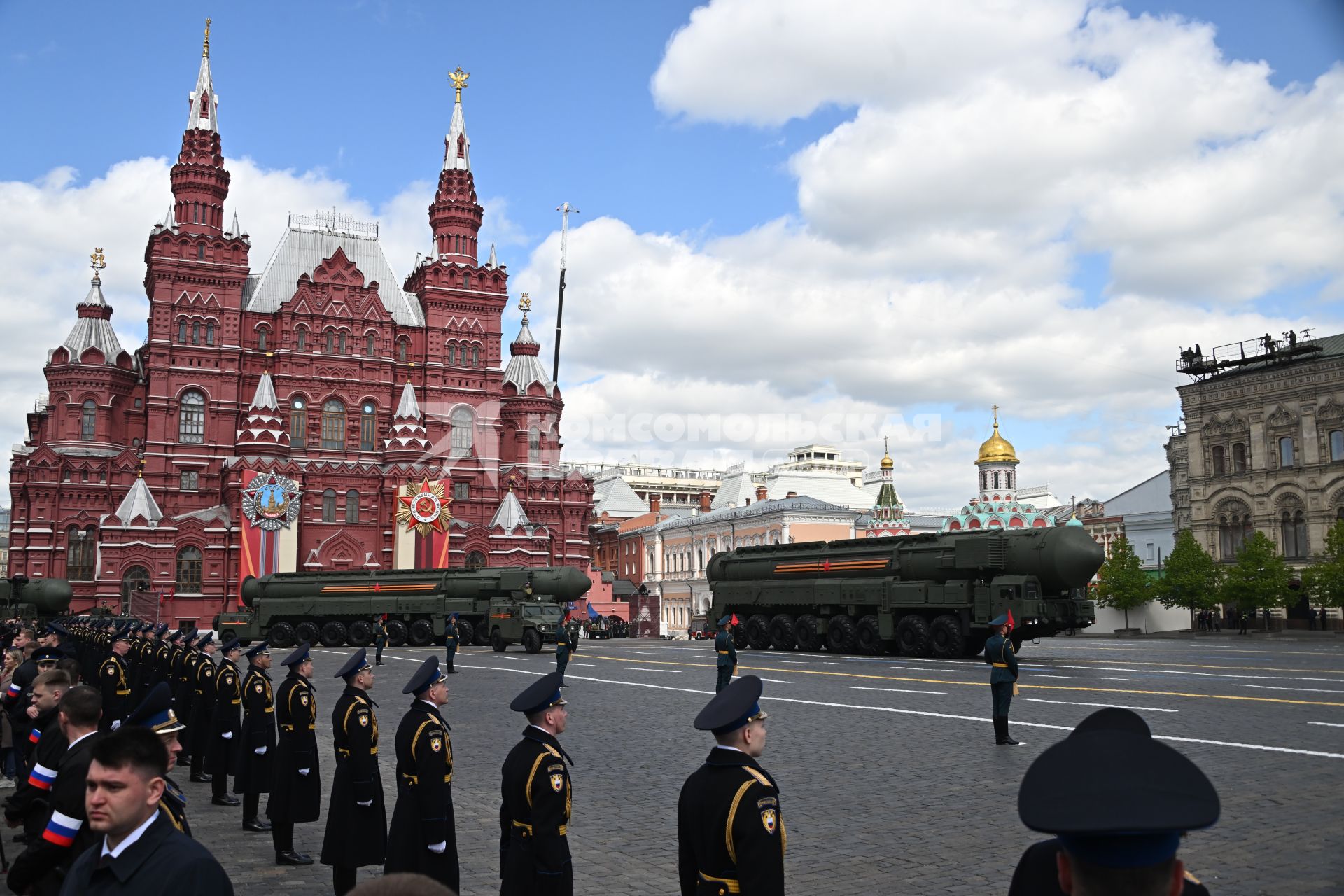 Военный парад на Красной площади, посвященный 80-й годовщине Победы в Великой Отечественной войне
