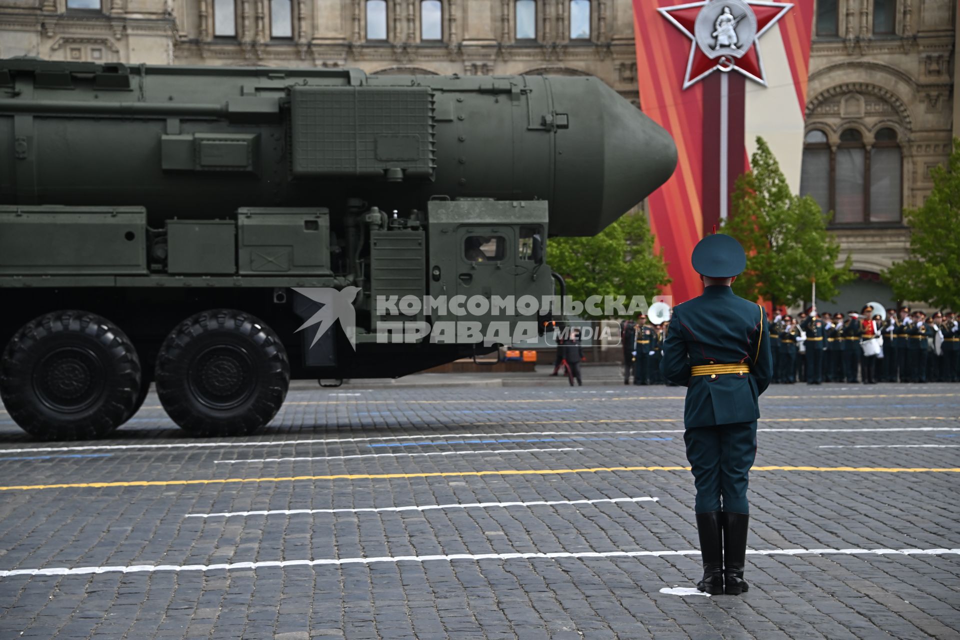 Военный парад на Красной площади, посвященный 80-й годовщине Победы в Великой Отечественной войне