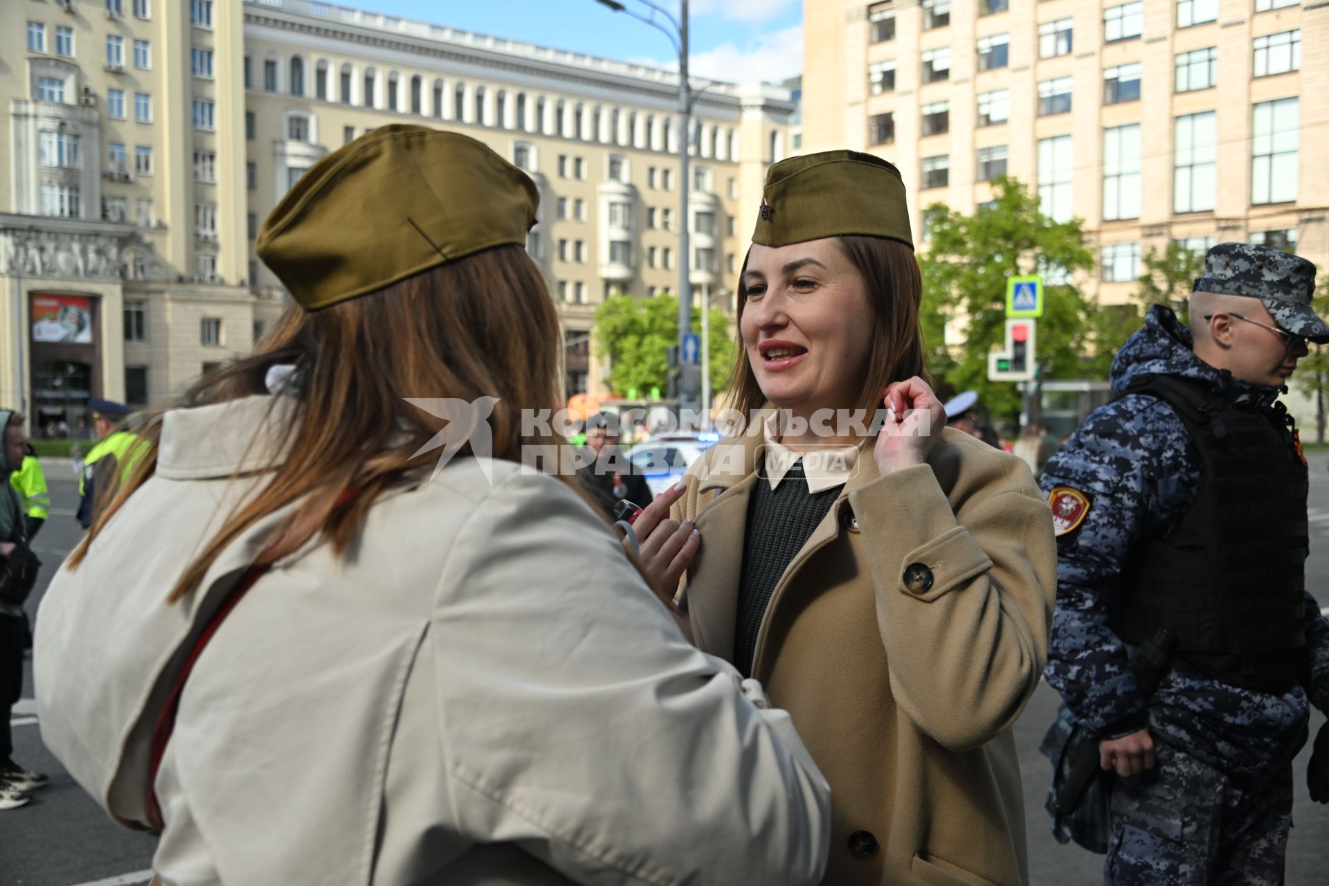 Празднование Дня Победы в Москве