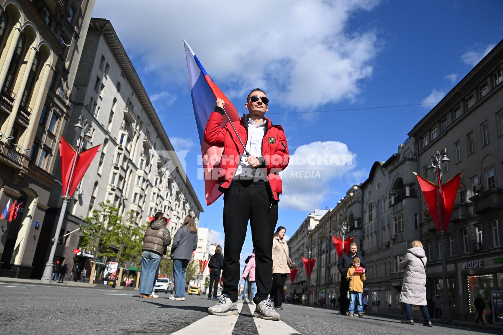 Празднование Дня Победы в Москве