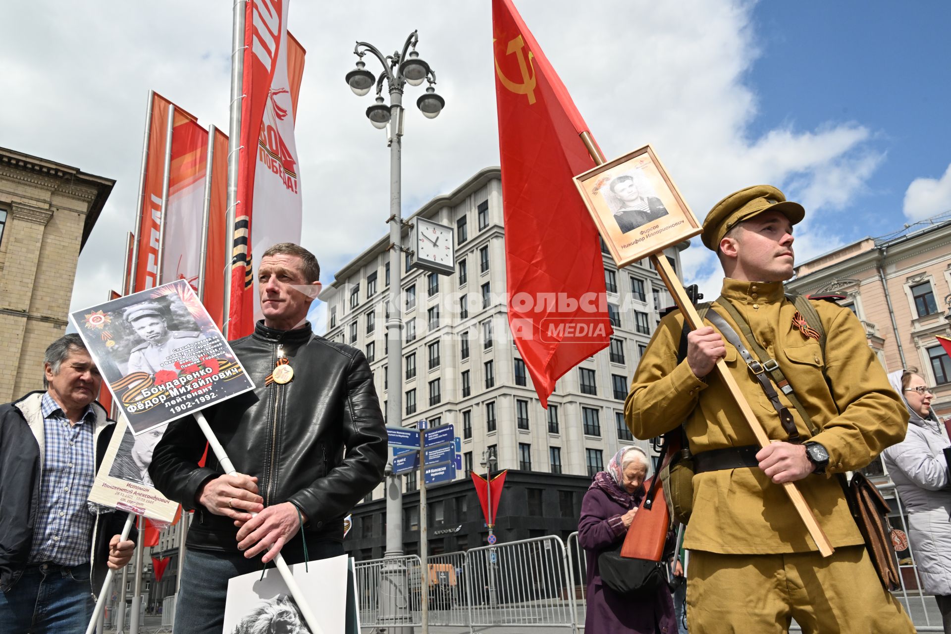 Празднование Дня Победы в Москве