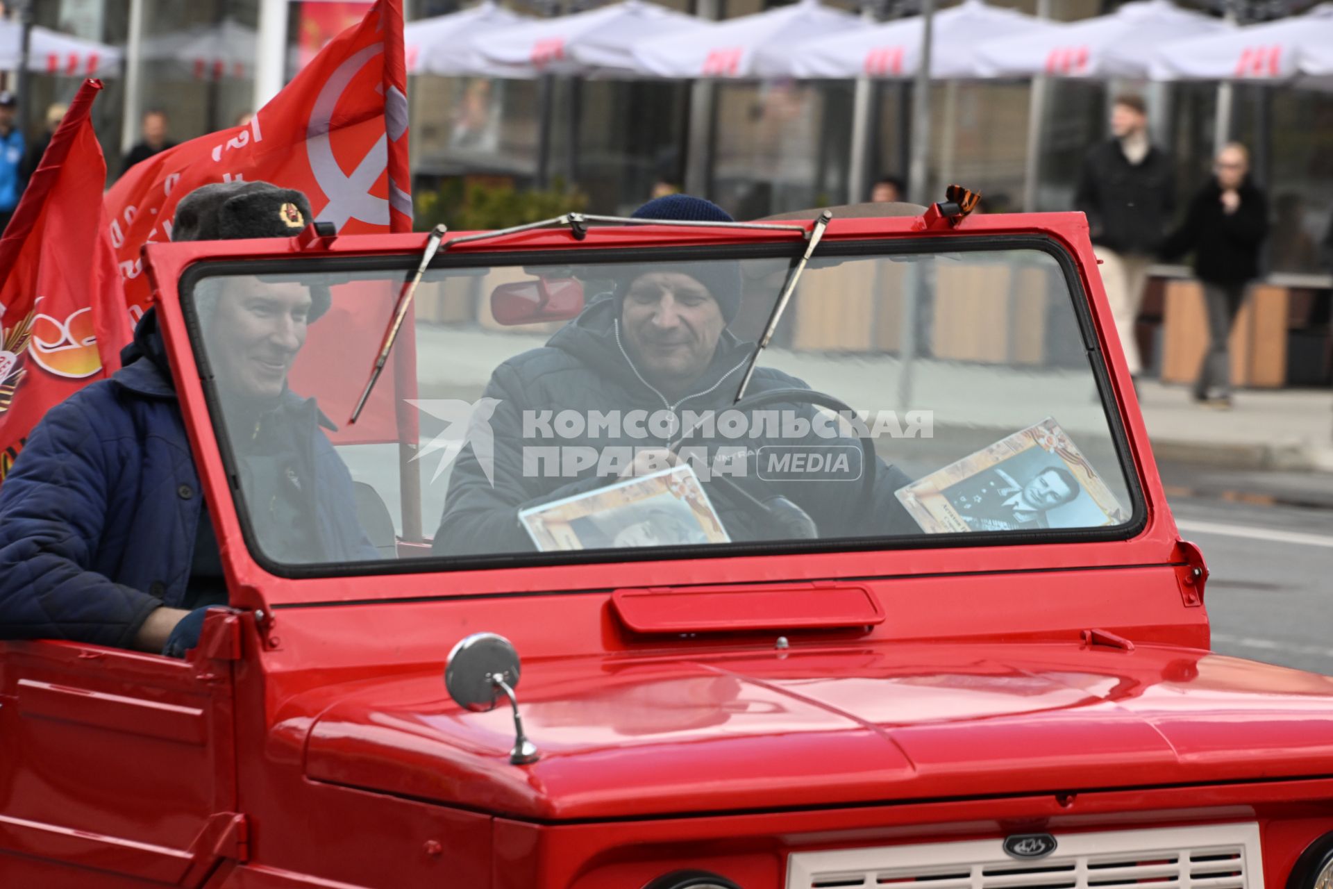 Празднование Дня Победы в Москве