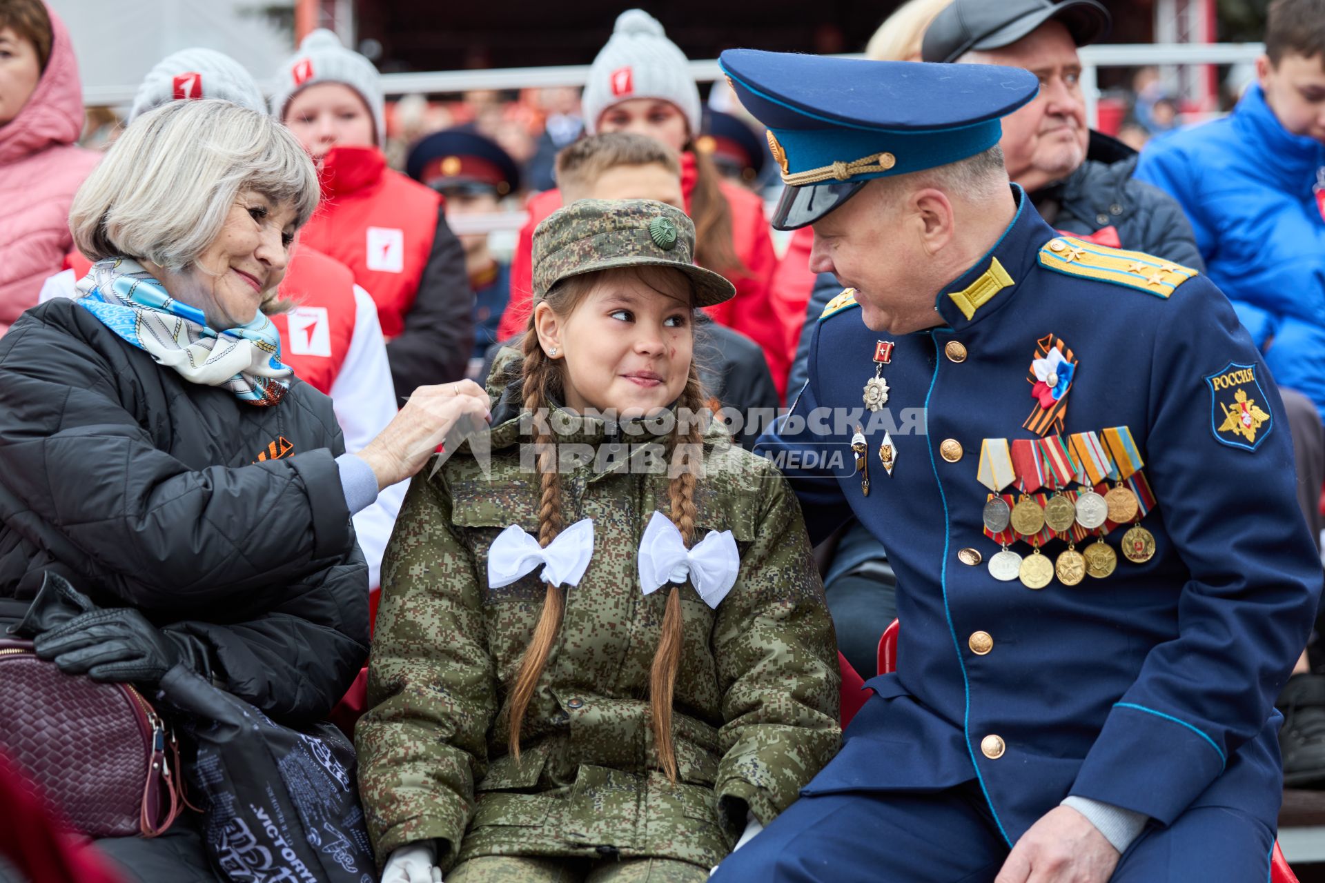 Парад, посвященный 80-летию Победы в Великой Отечественной войне в Перми