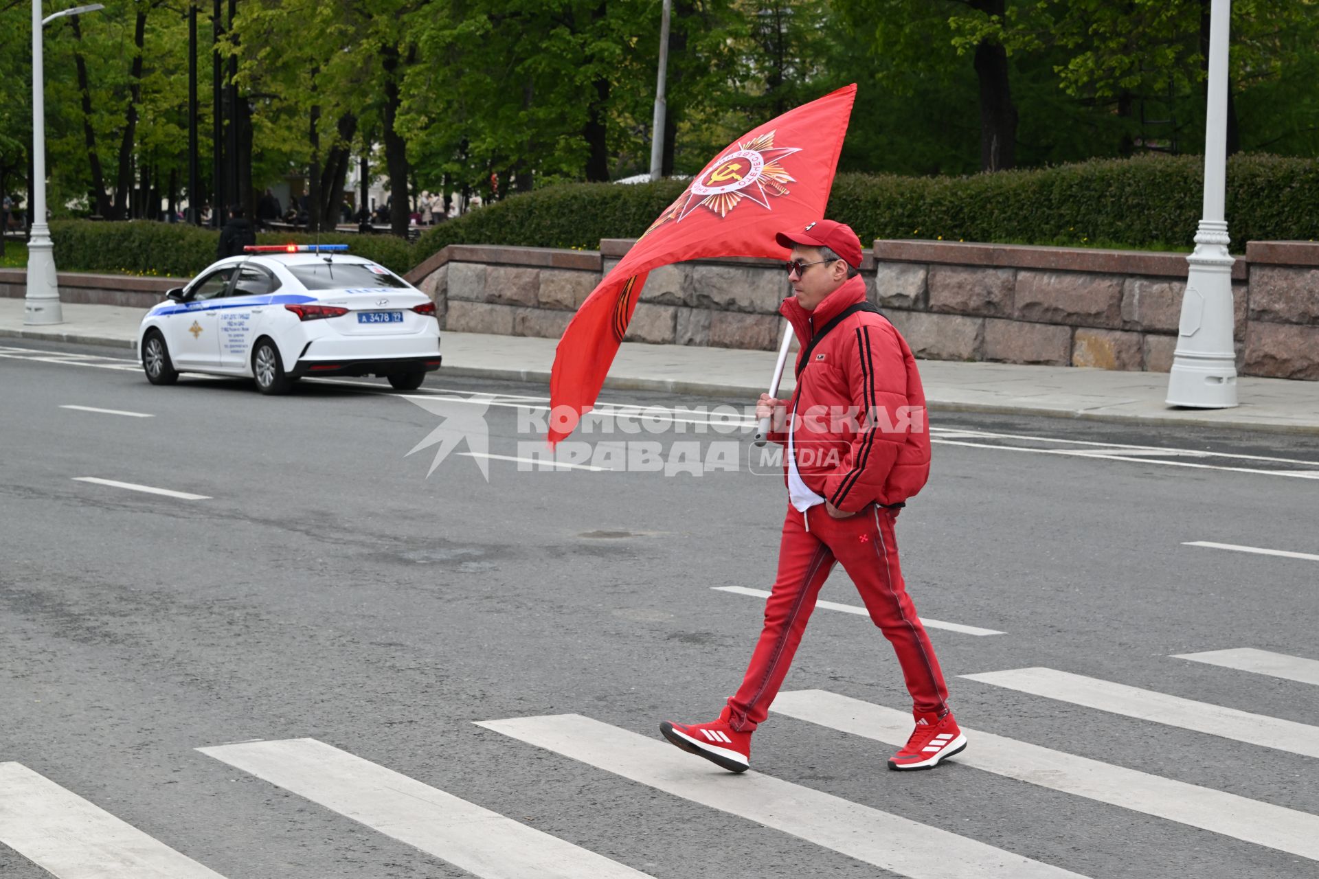 Празднование Дня Победы в Москве