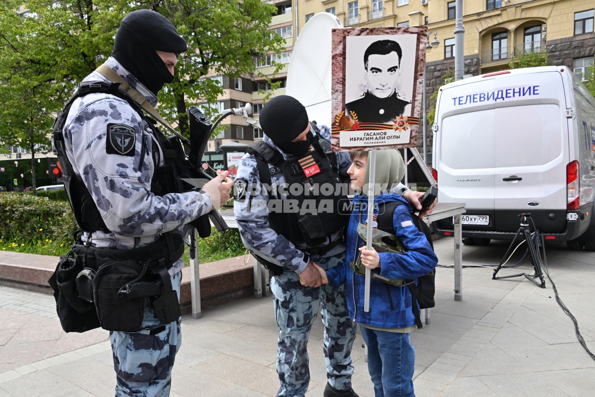 Празднование Дня Победы в Москве
