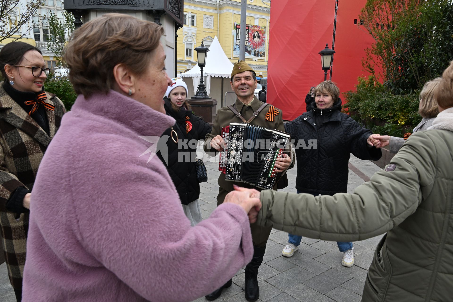 Празднование Дня Победы в Москве