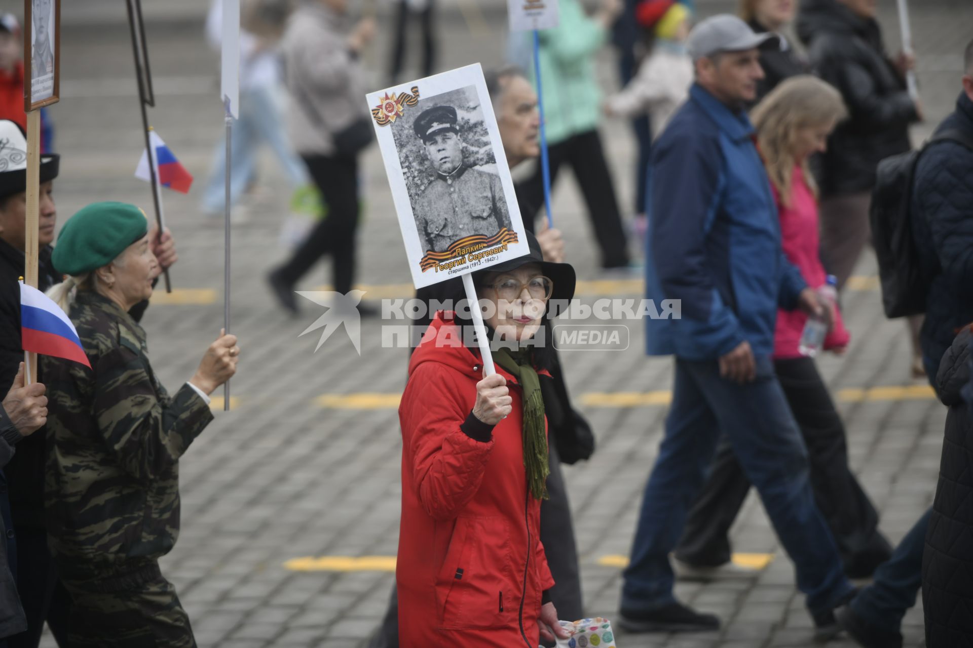 Акция \"Бессмертный полк\" в Екатеринбурге