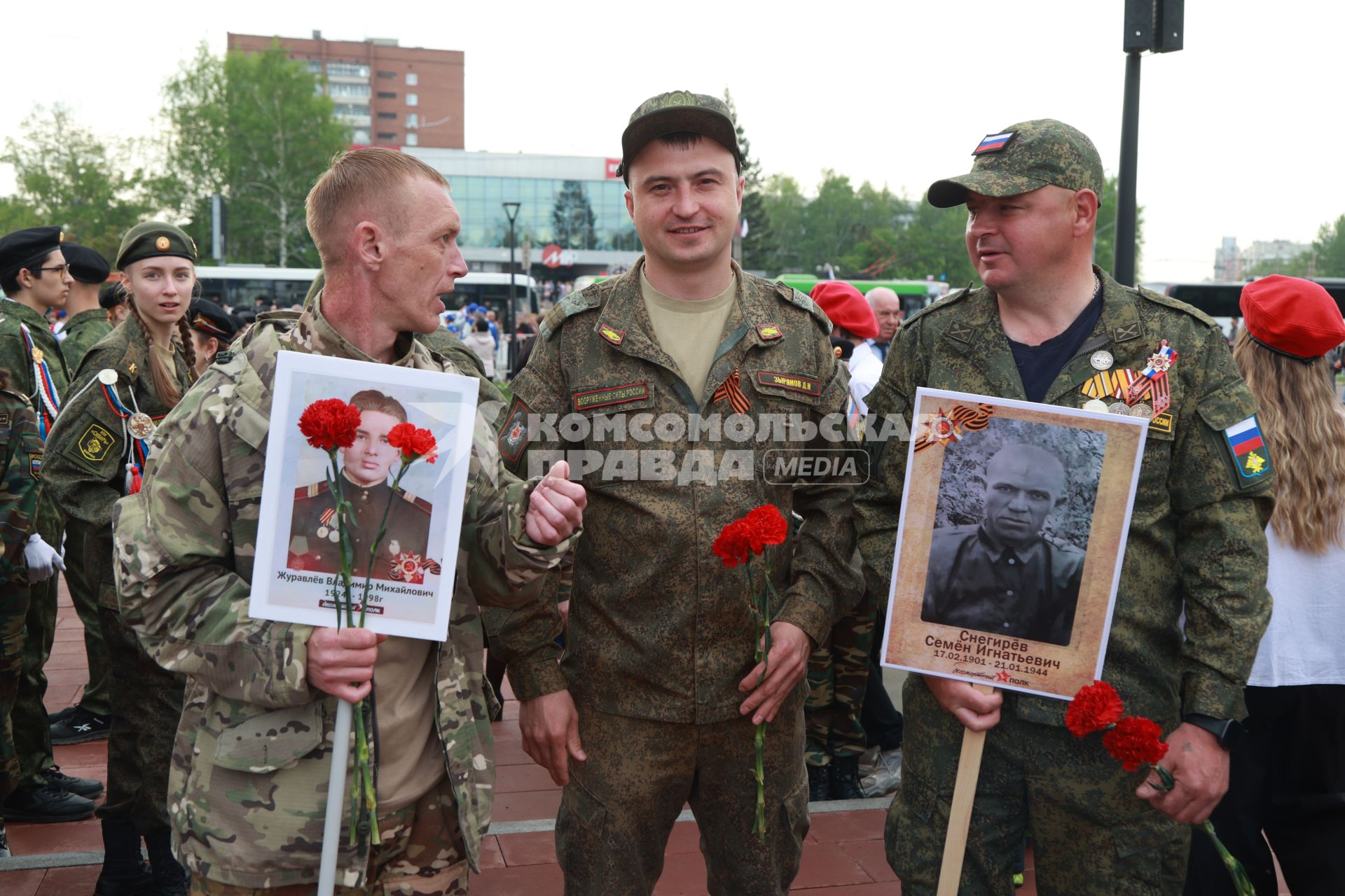 Празднование  80-летия Победы в Великой Отечественной войне в Барнауле