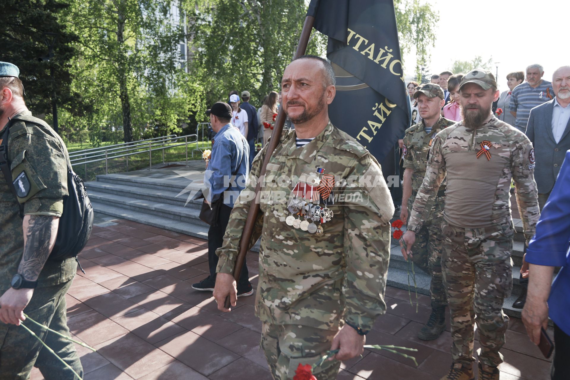 Празднование  80-летия Победы в Великой Отечественной войне в Барнауле