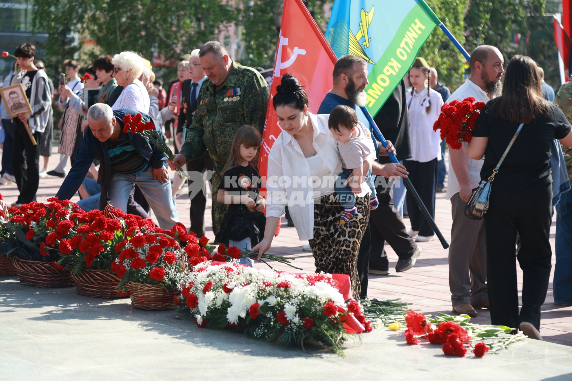 Празднование  80-летия Победы в Великой Отечественной войне в Барнауле