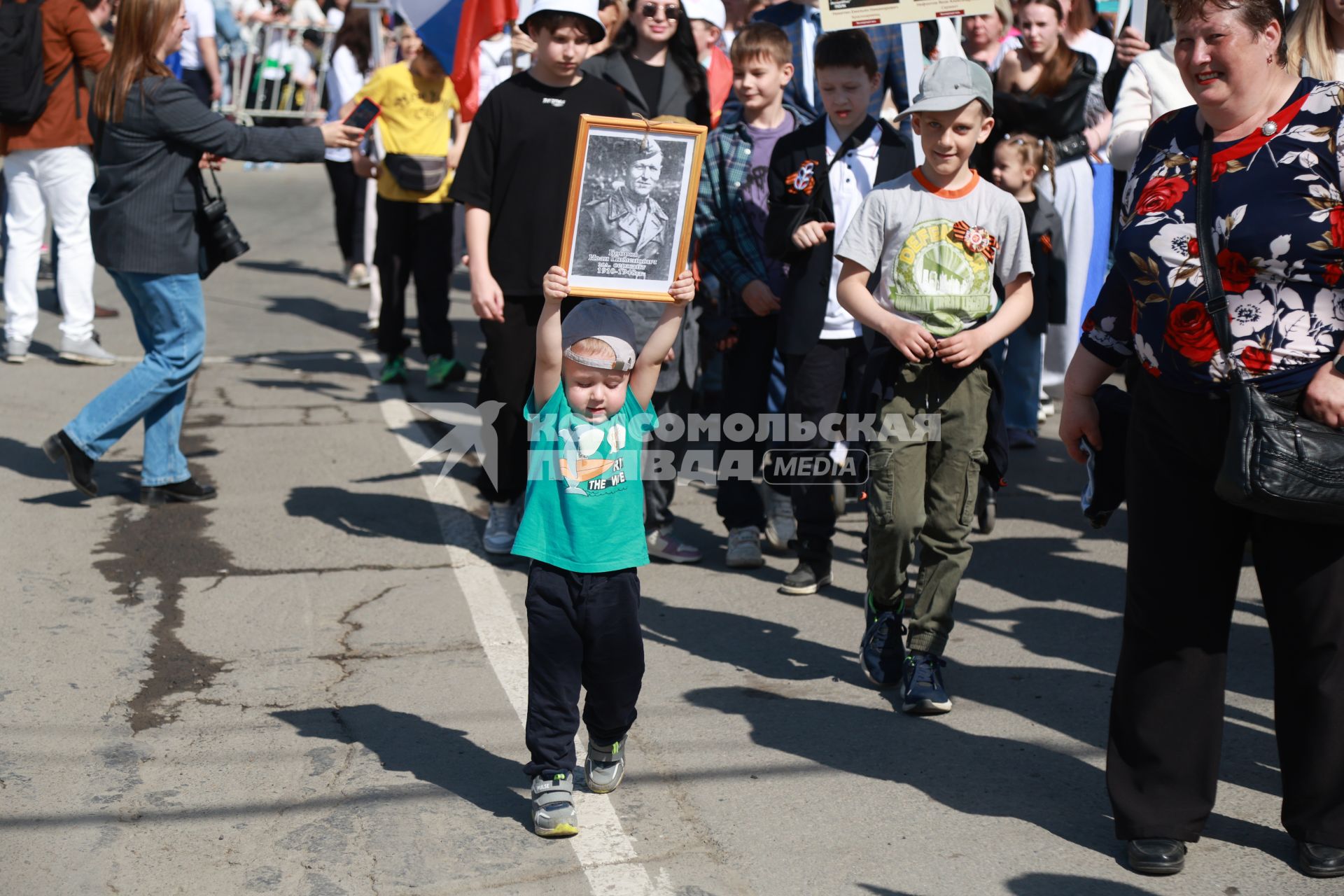 Празднование  80-летия Победы в Великой Отечественной войне в Барнауле
