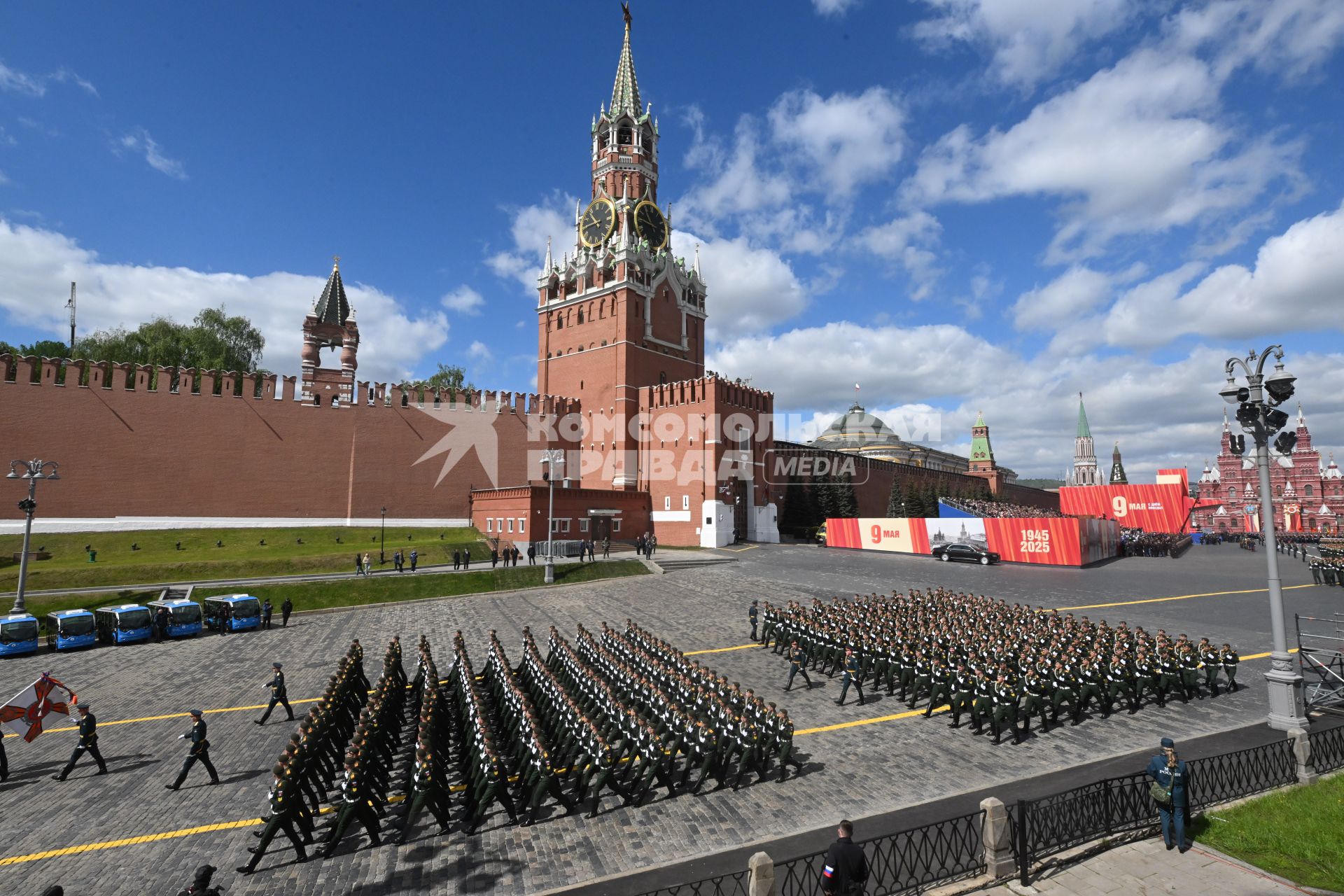 Военный парад на Красной площади, посвященный 80-й годовщине Победы в Великой Отечественной войне
