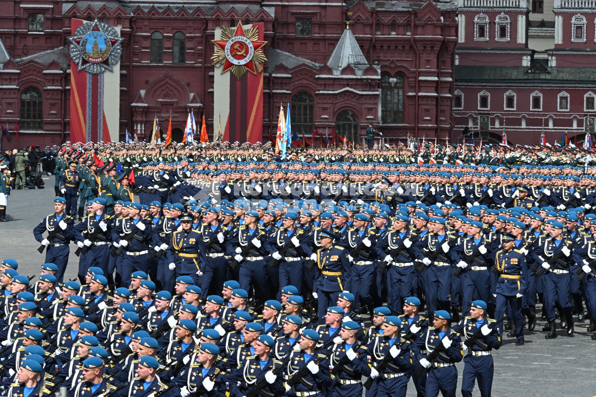 Военный парад на Красной площади, посвященный 80-й годовщине Победы в Великой Отечественной войне