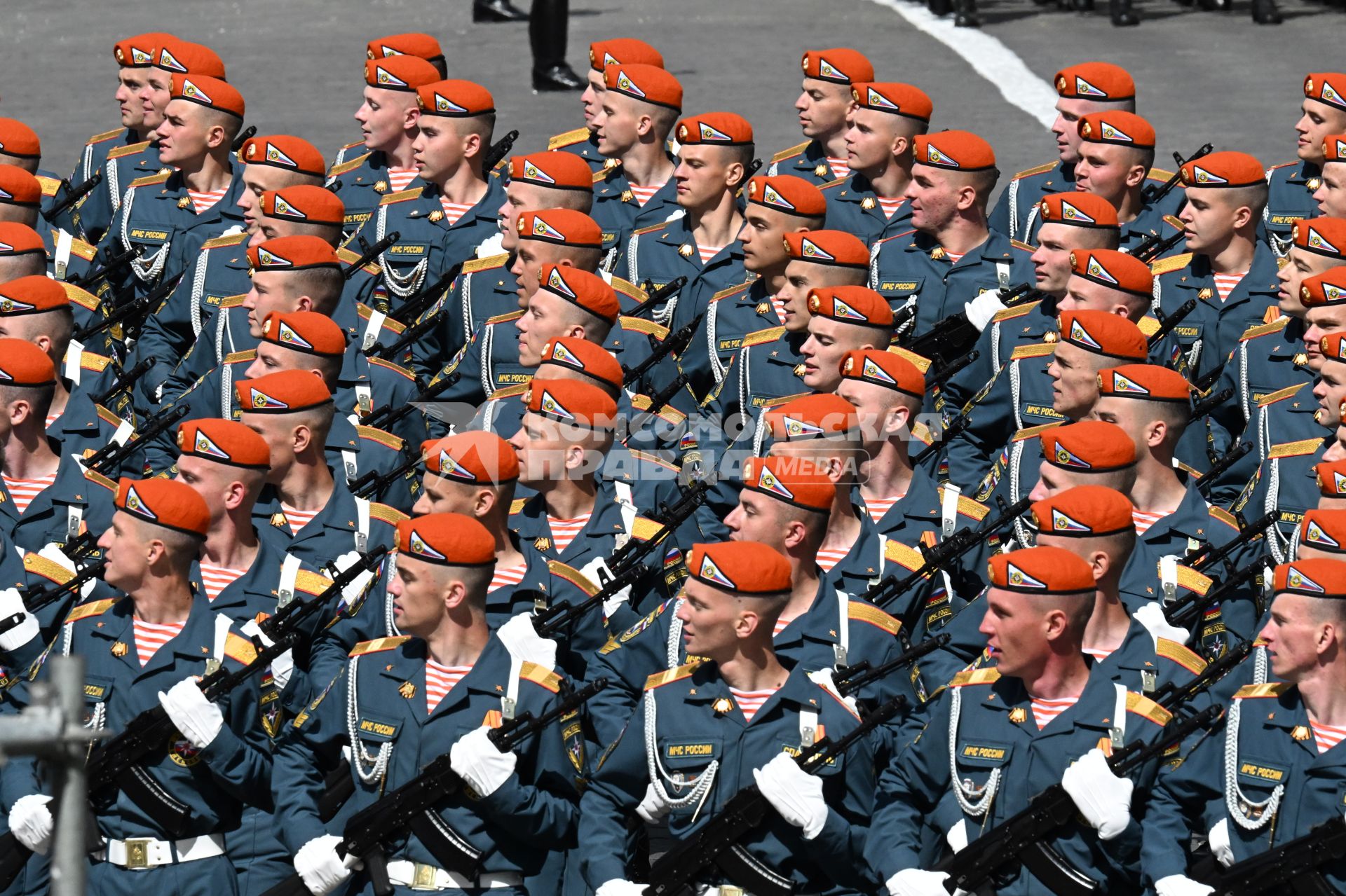 Военный парад на Красной площади, посвященный 80-й годовщине Победы в Великой Отечественной войне