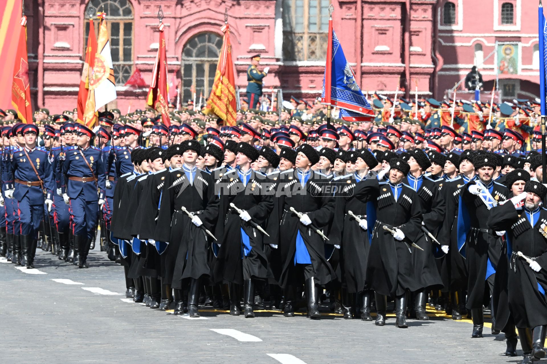 Военный парад на Красной площади, посвященный 80-й годовщине Победы в Великой Отечественной войне