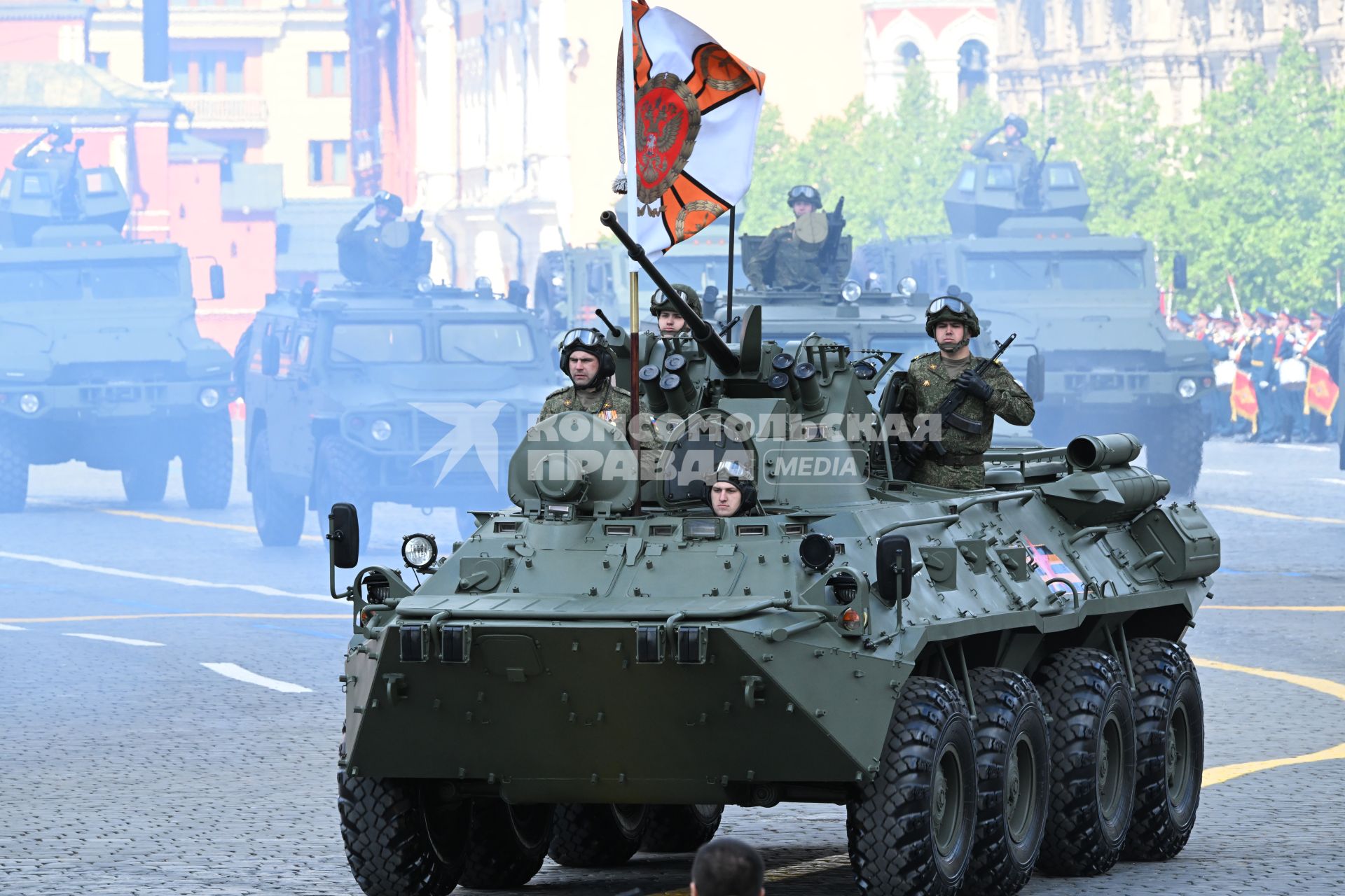 Военный парад на Красной площади, посвященный 80-й годовщине Победы в Великой Отечественной войне