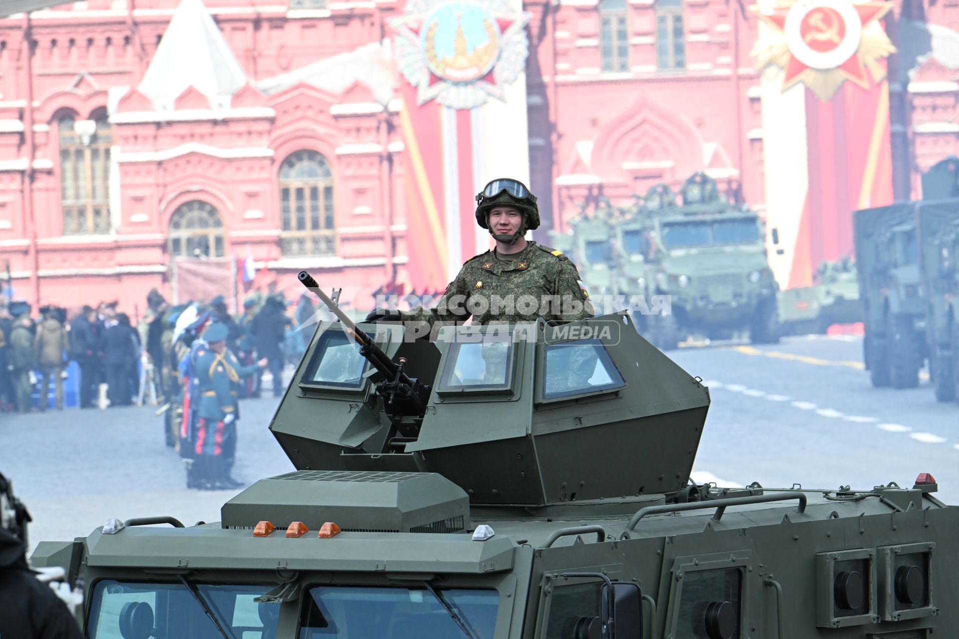 Военный парад на Красной площади, посвященный 80-й годовщине Победы в Великой Отечественной войне