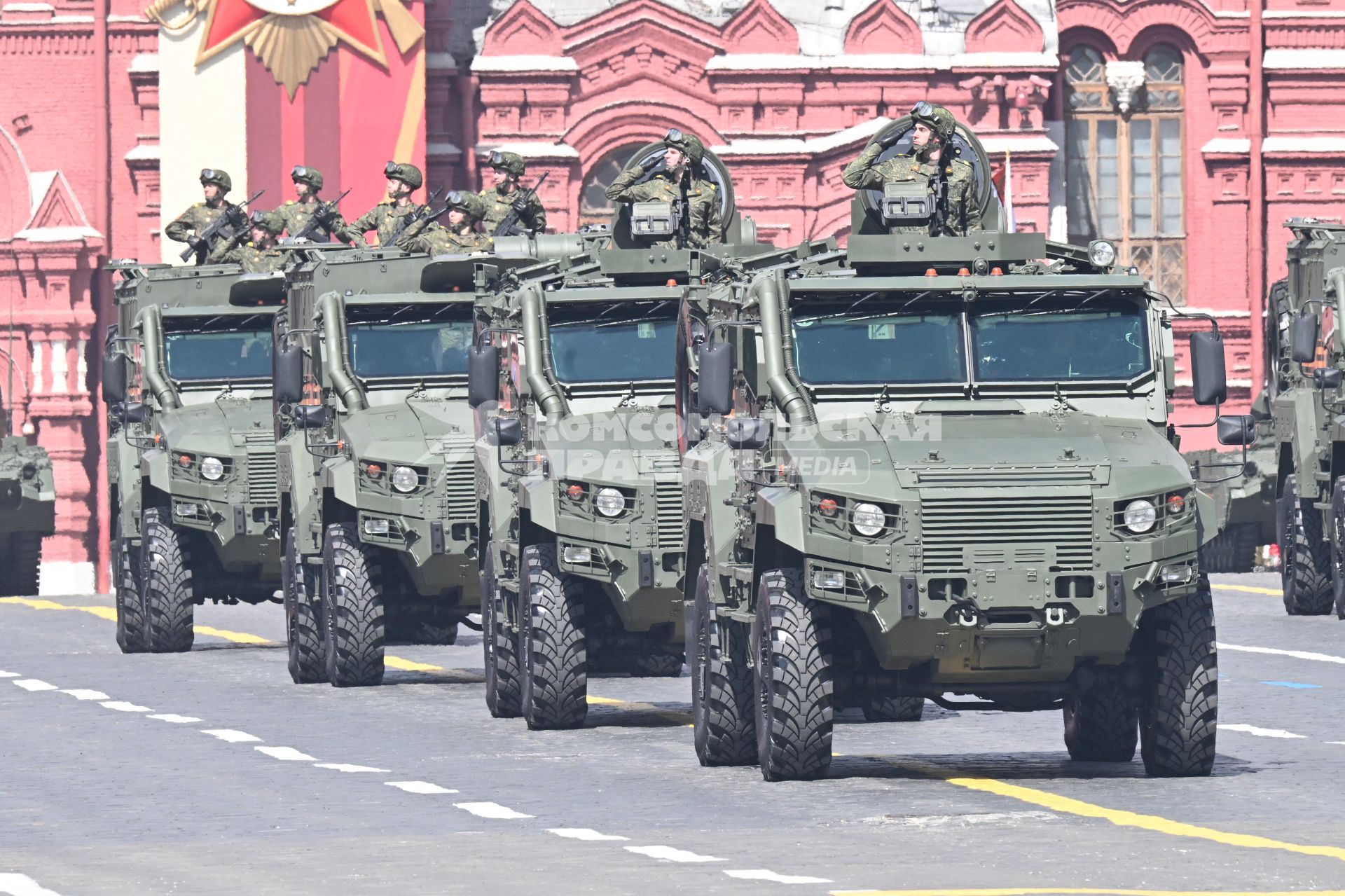 Военный парад на Красной площади, посвященный 80-й годовщине Победы в Великой Отечественной войне