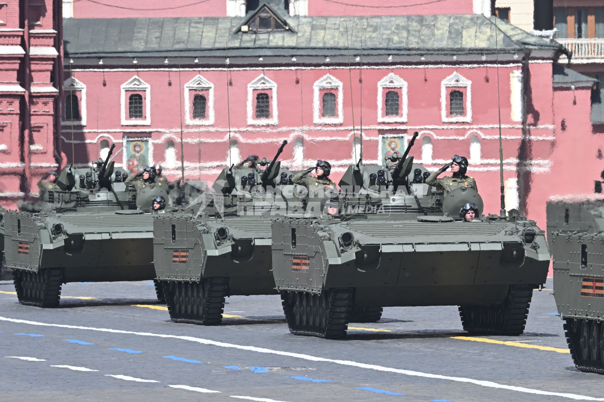 Военный парад на Красной площади, посвященный 80-й годовщине Победы в Великой Отечественной войне