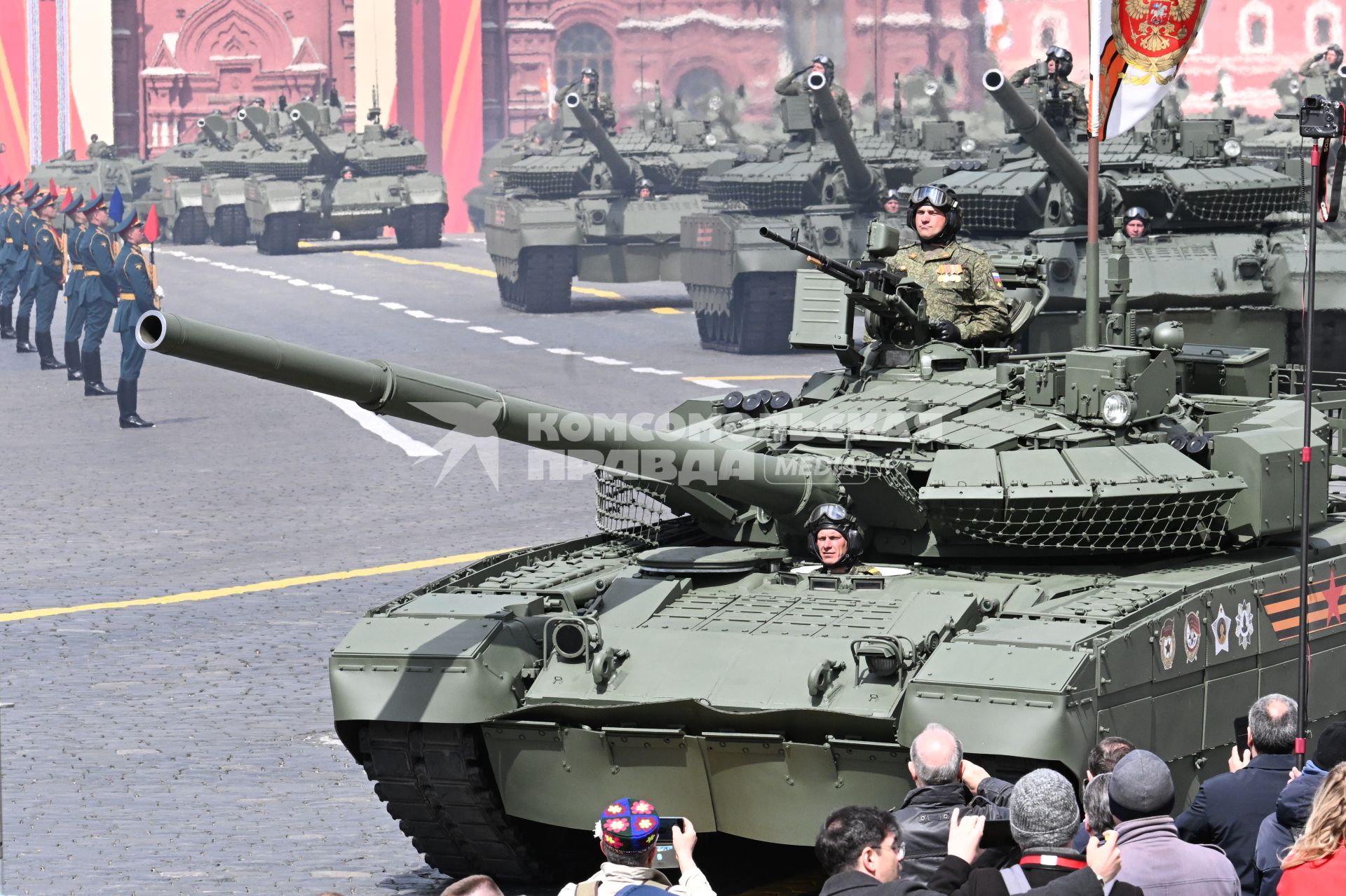 Военный парад на Красной площади, посвященный 80-й годовщине Победы в Великой Отечественной войне