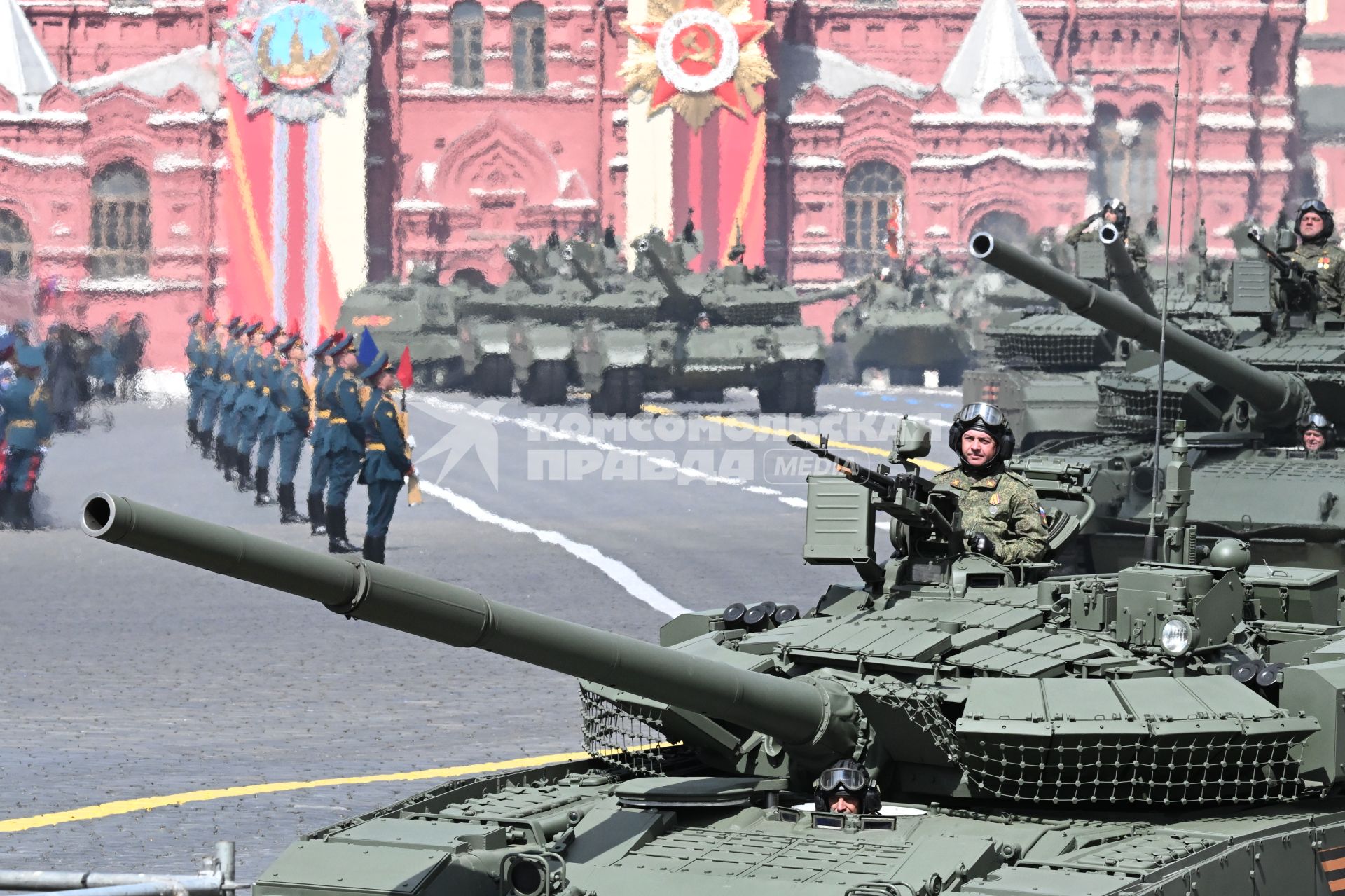 Военный парад на Красной площади, посвященный 80-й годовщине Победы в Великой Отечественной войне