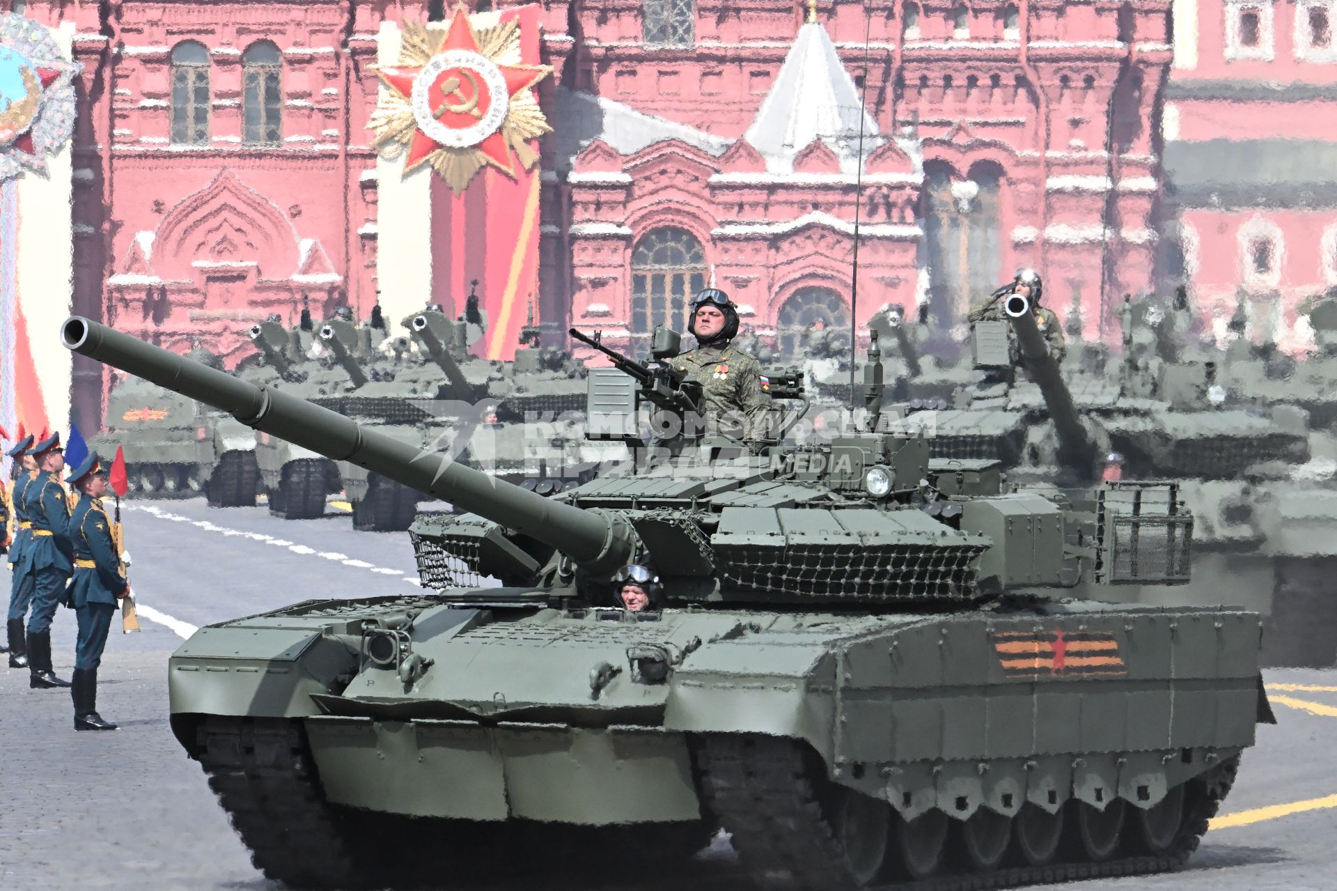 Военный парад на Красной площади, посвященный 80-й годовщине Победы в Великой Отечественной войне