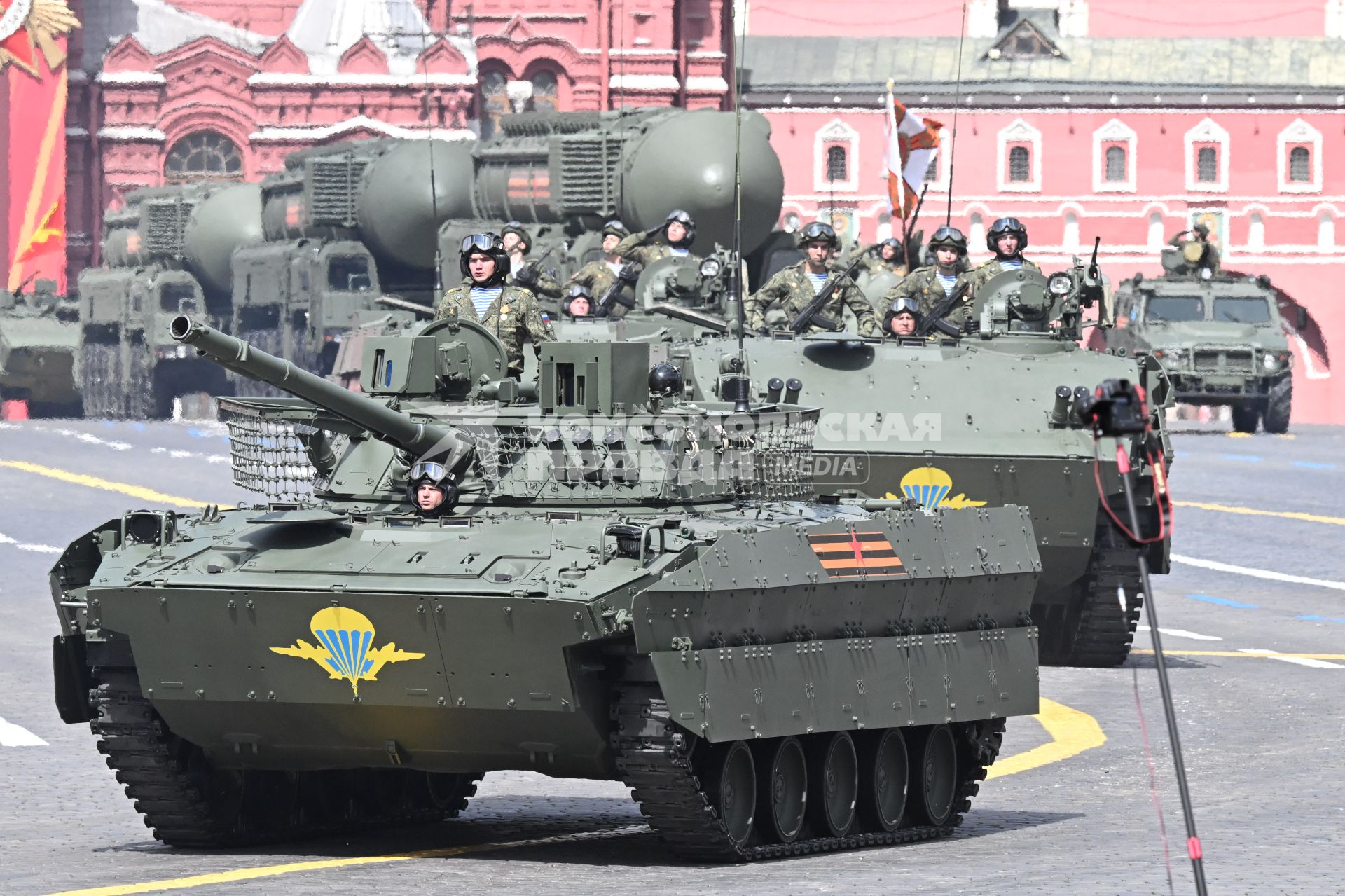 Военный парад на Красной площади, посвященный 80-й годовщине Победы в Великой Отечественной войне