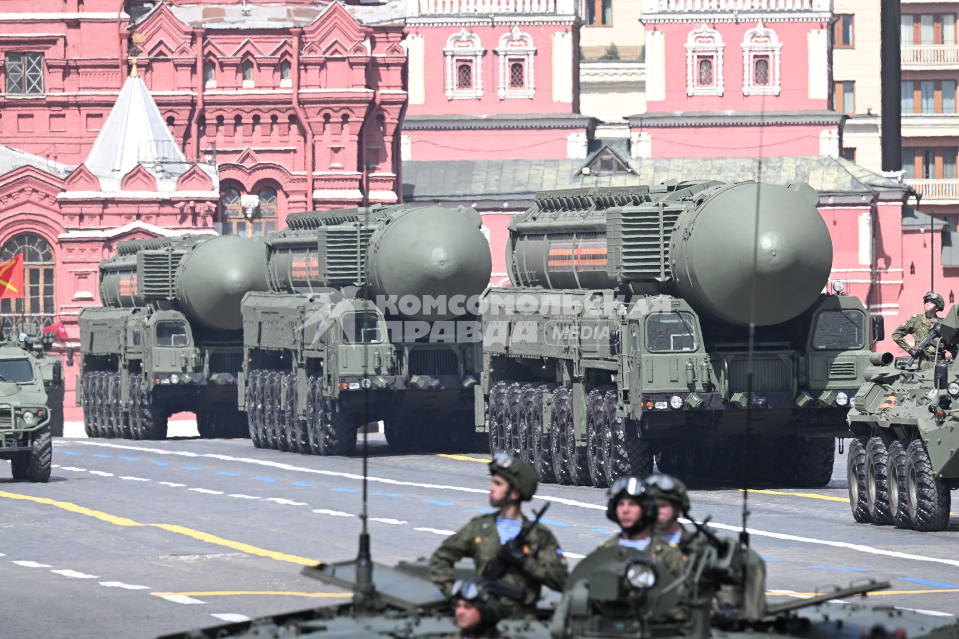 Военный парад на Красной площади, посвященный 80-й годовщине Победы в Великой Отечественной войне