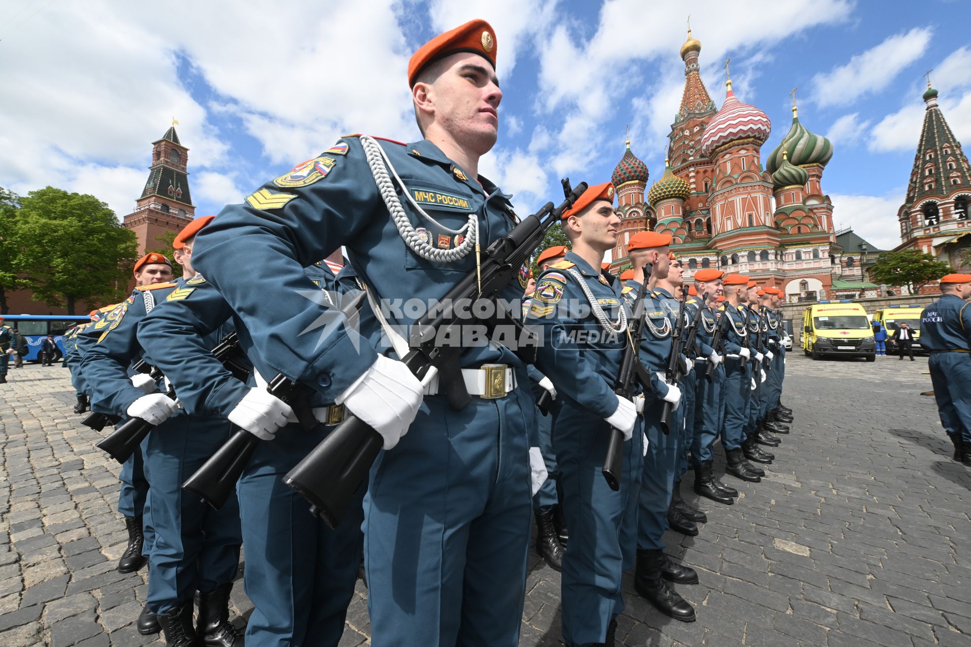 Военный парад на Красной площади, посвященный 80-й годовщине Победы в Великой Отечественной войне