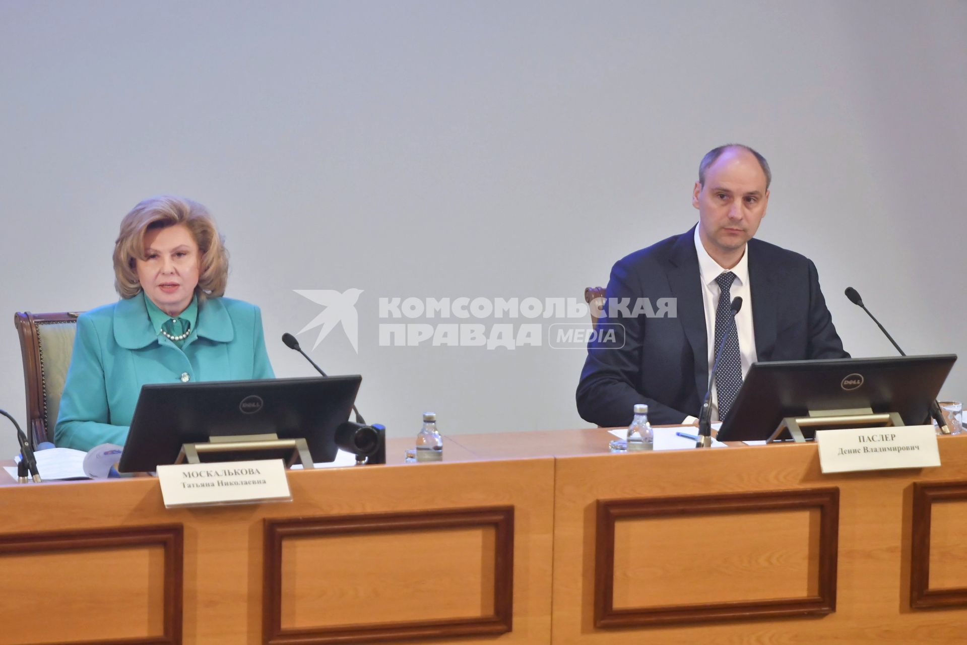 Татьяна Москалькова и Денис Паслер