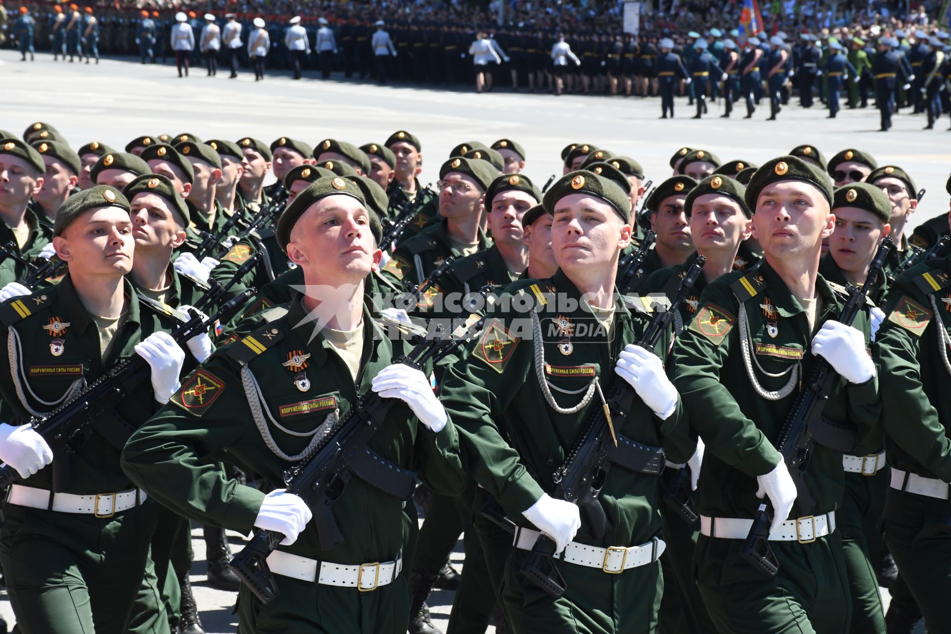 Военный парад, посвященный 80-летию Победы в Волгограде
