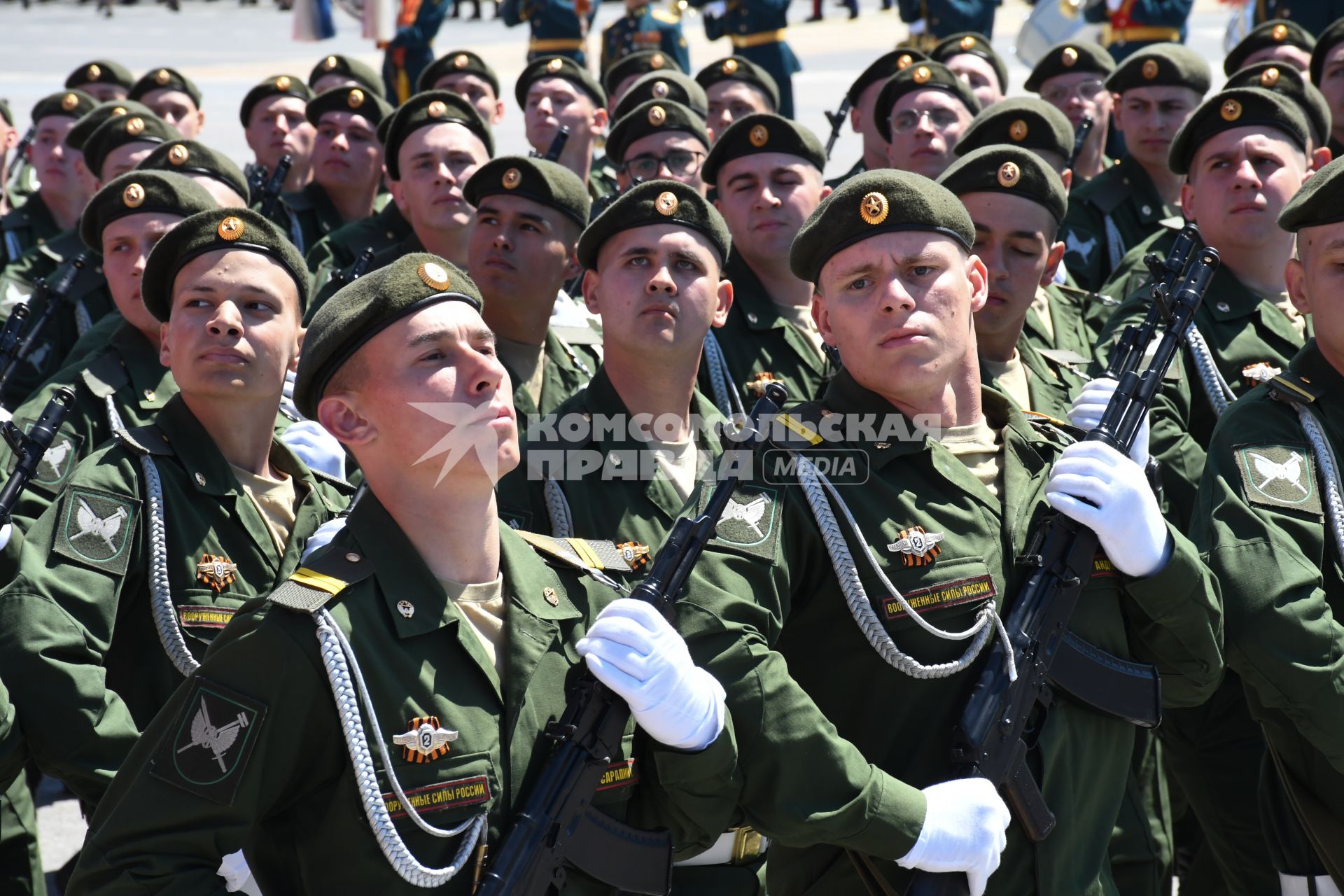 Военный парад, посвященный 80-летию Победы в Волгограде