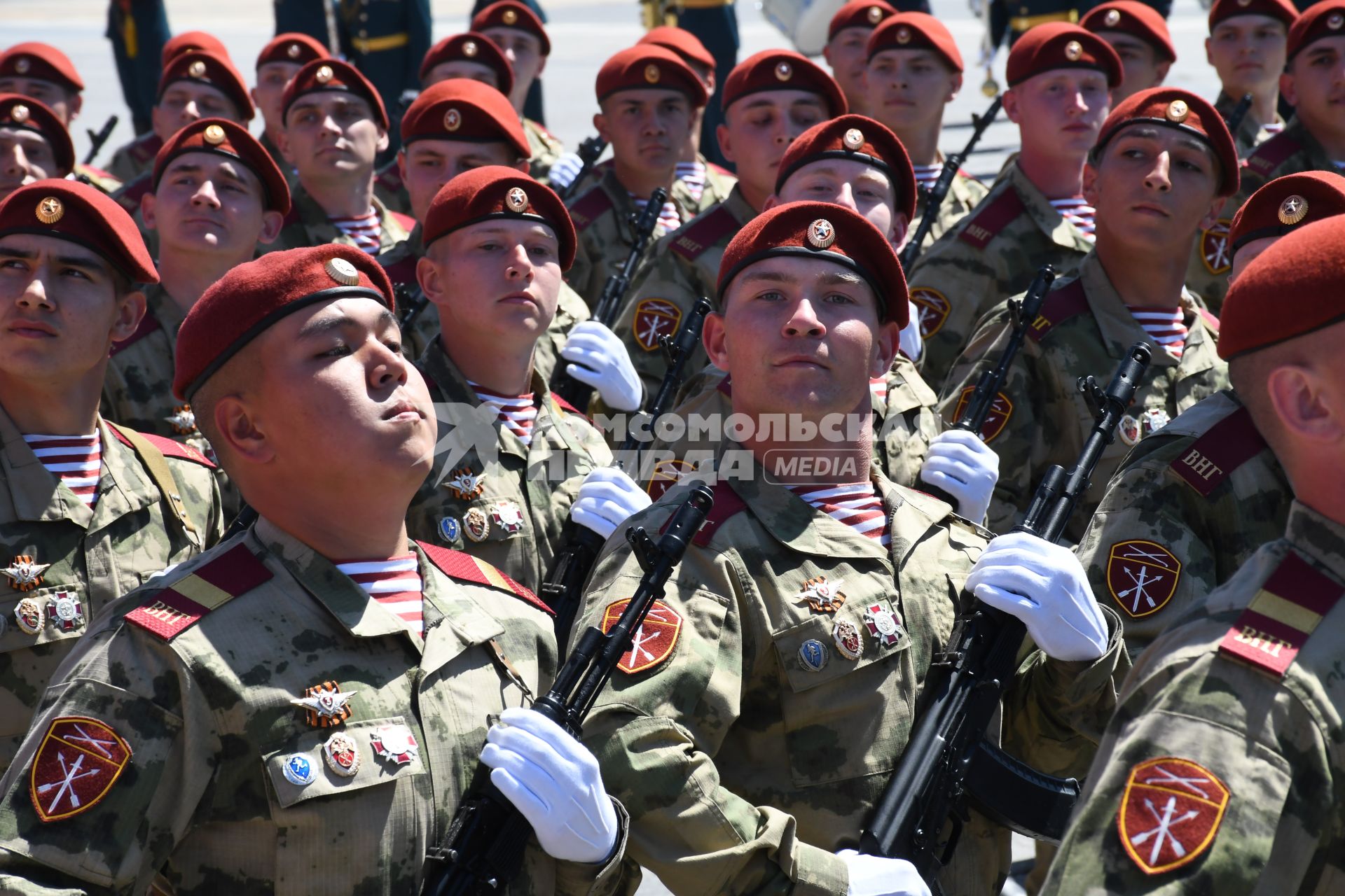 Военный парад, посвященный 80-летию Победы в Волгограде