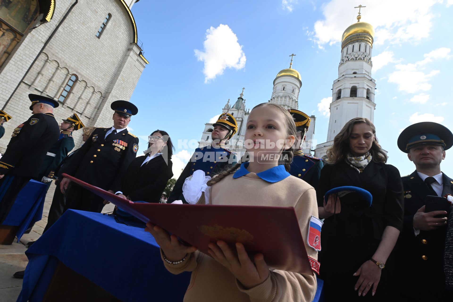 Церемония приведения к клятвам учащихся ФСО России