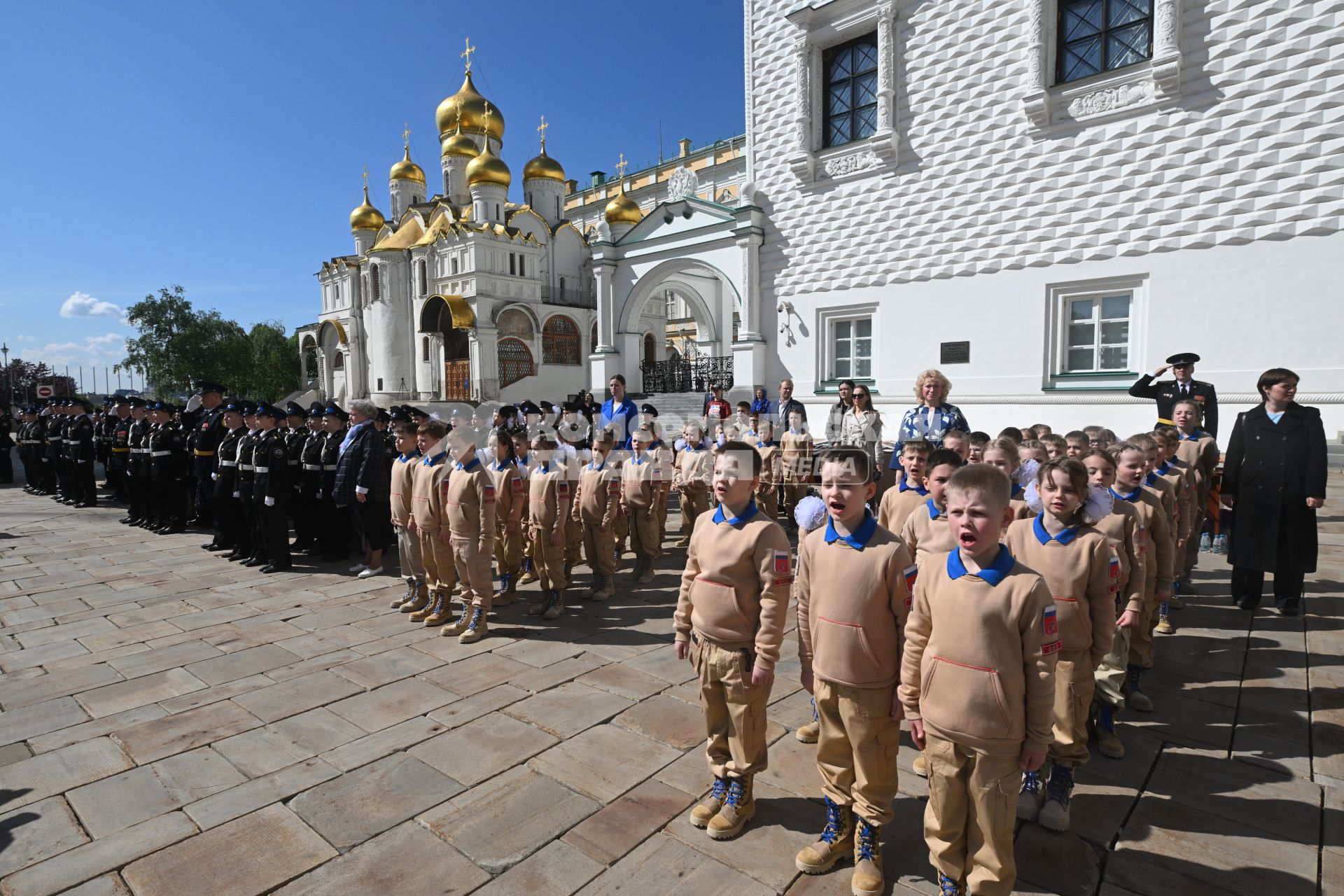 Церемония приведения к клятвам учащихся ФСО России