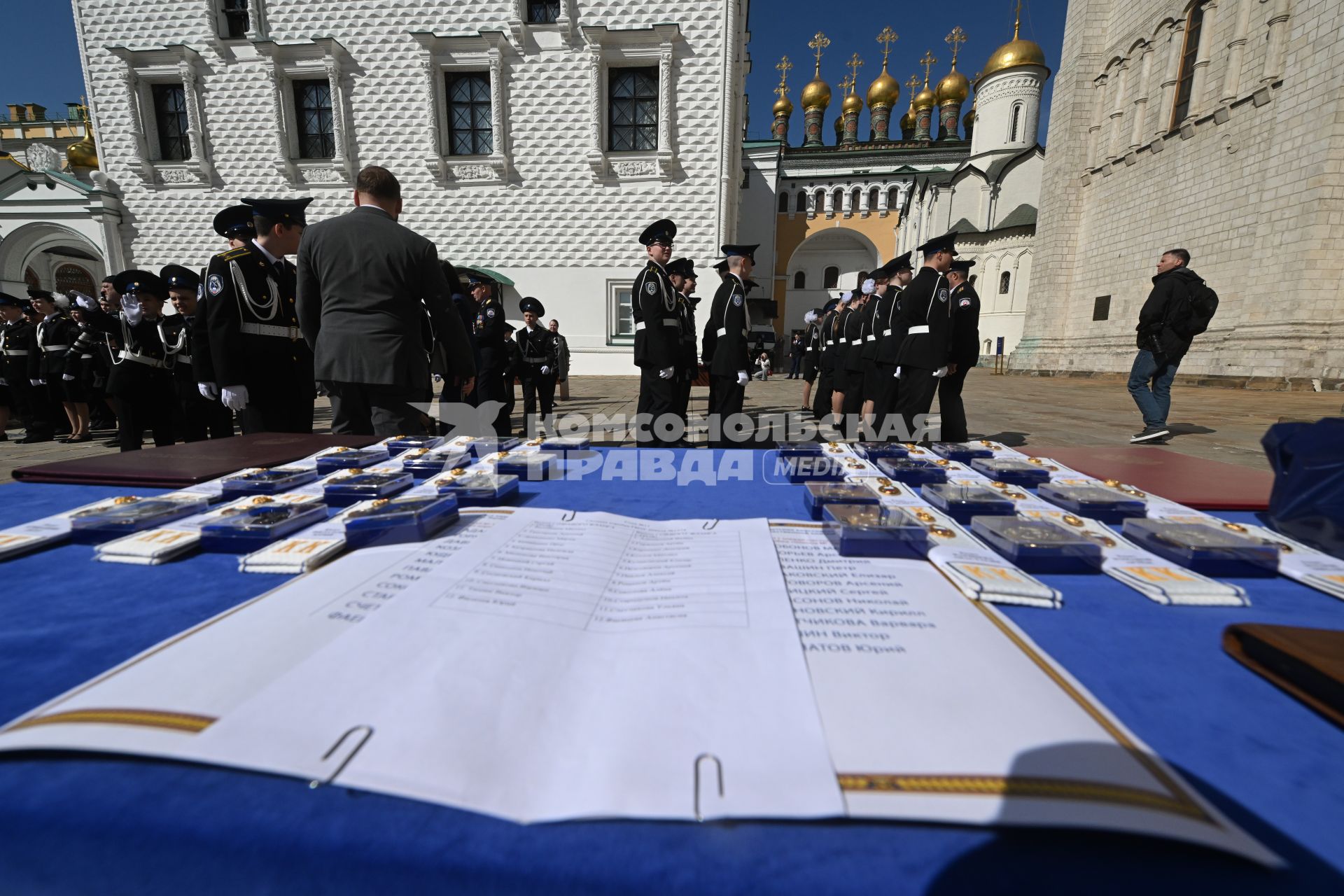 Церемония приведения к клятвам учащихся ФСО России
