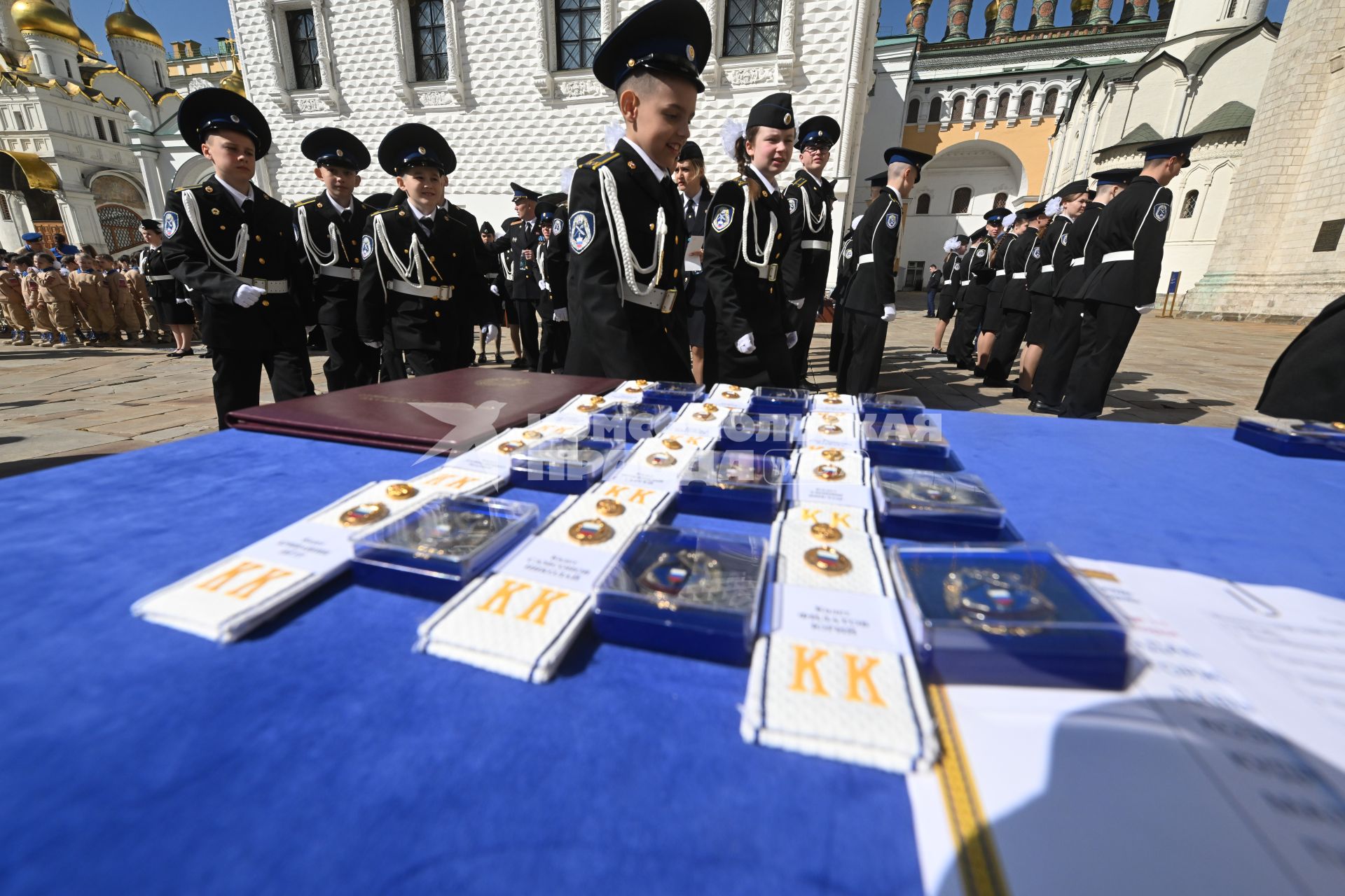 Церемония приведения к клятвам учащихся ФСО России