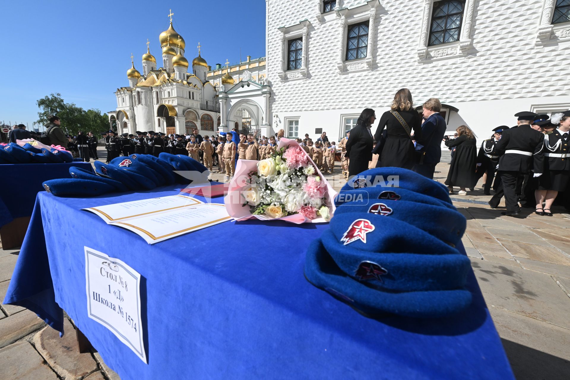 Церемония приведения к клятвам учащихся ФСО России