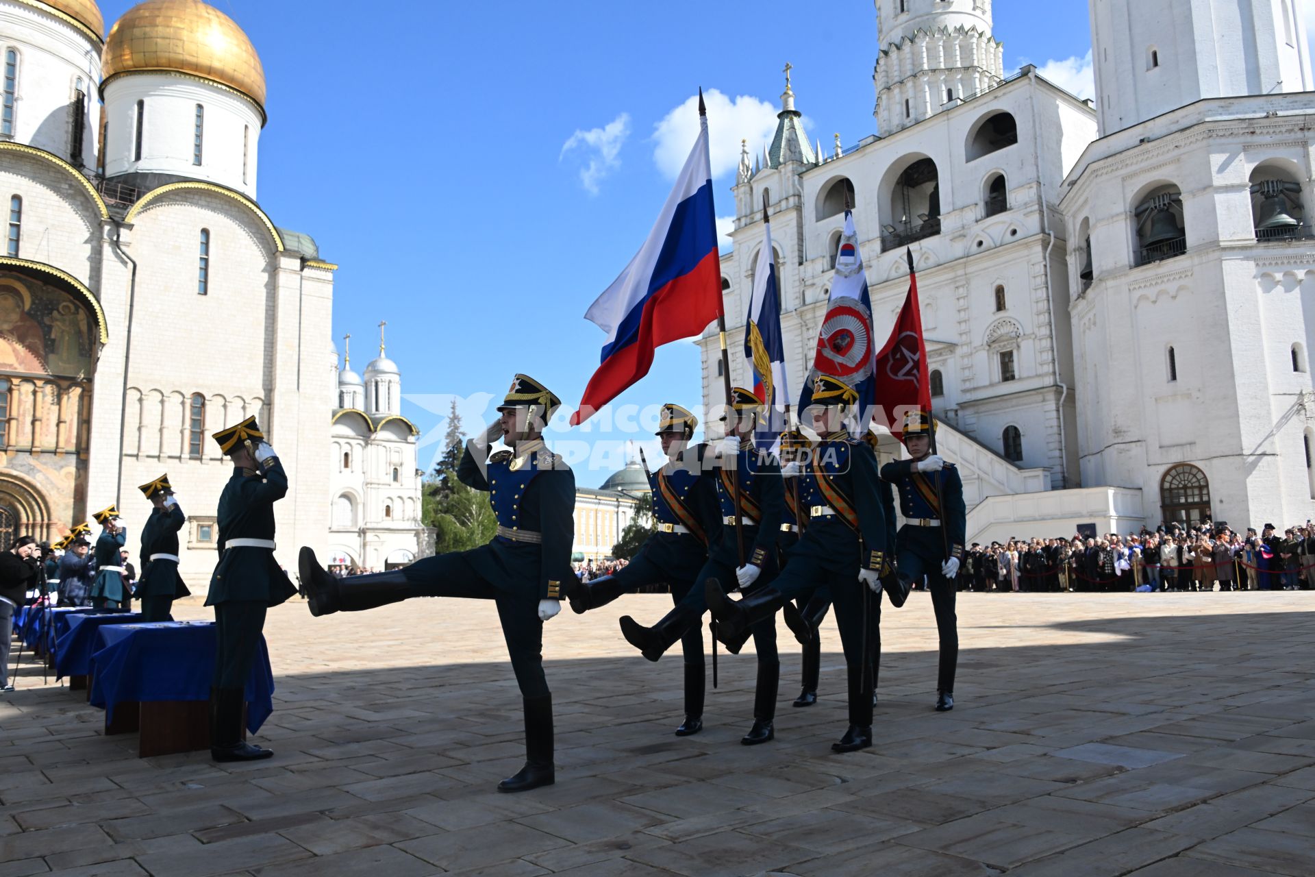 Церемония приведения к клятвам учащихся ФСО России