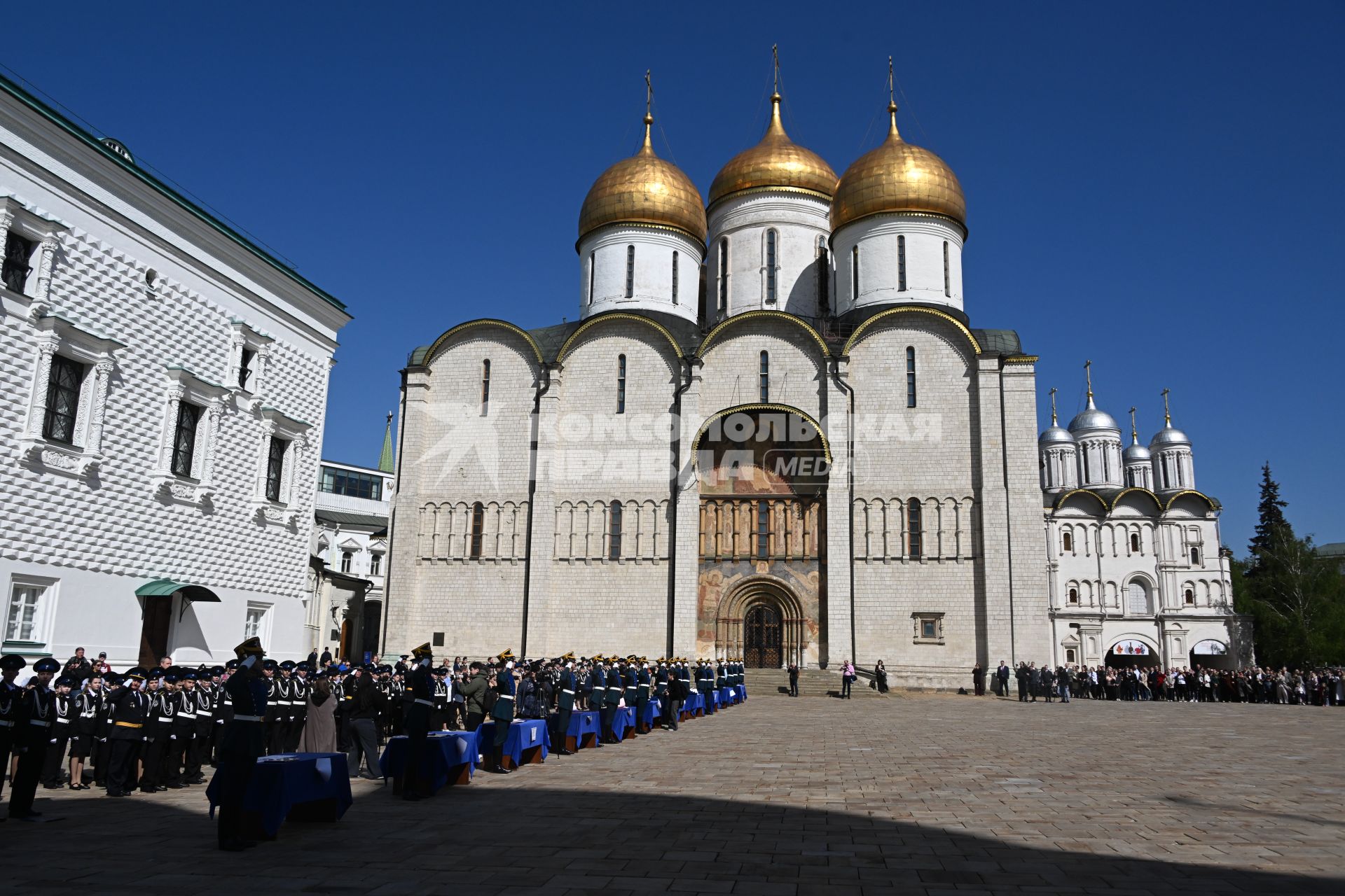 Церемония приведения к клятвам учащихся ФСО России