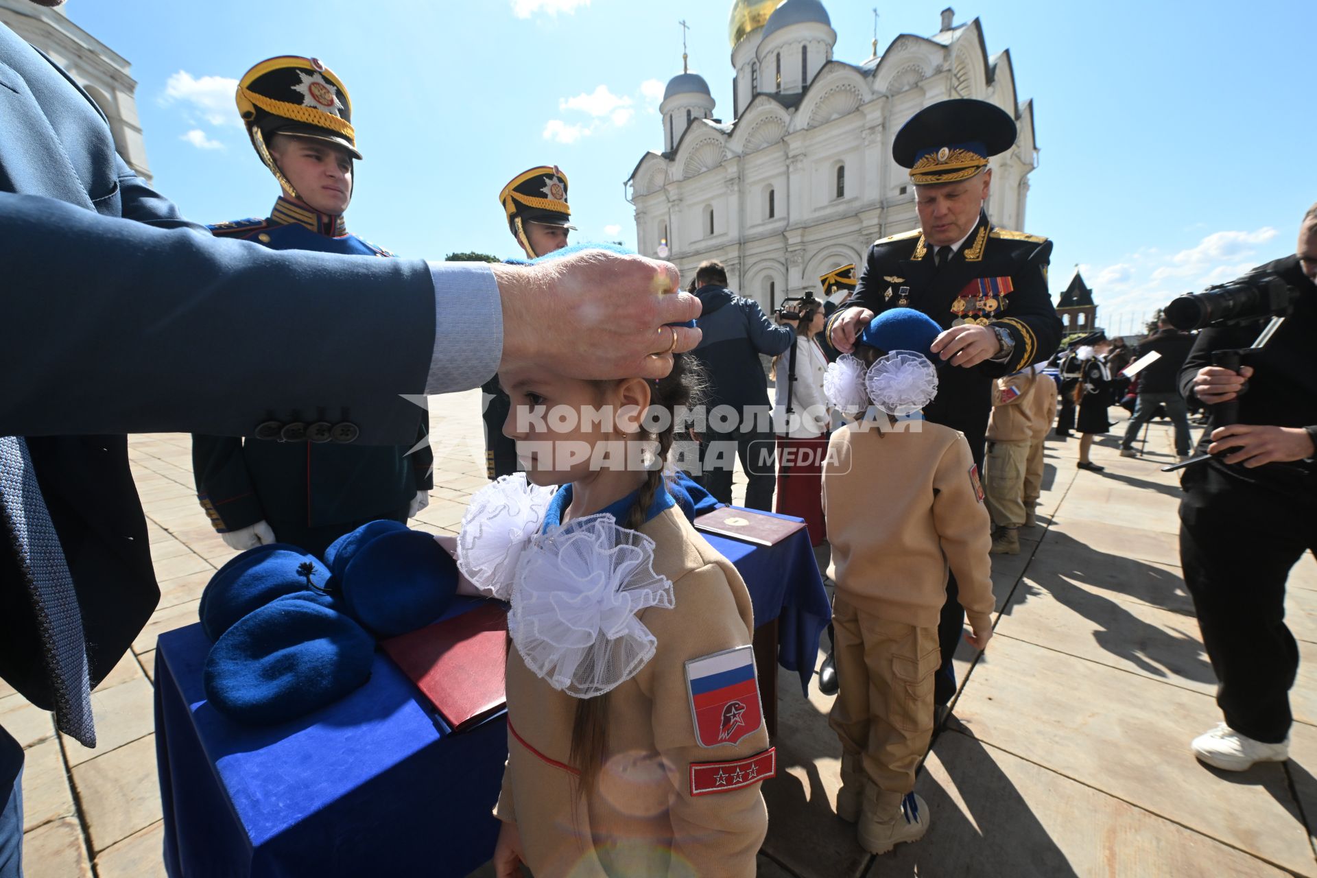 Церемония приведения к клятвам учащихся ФСО России
