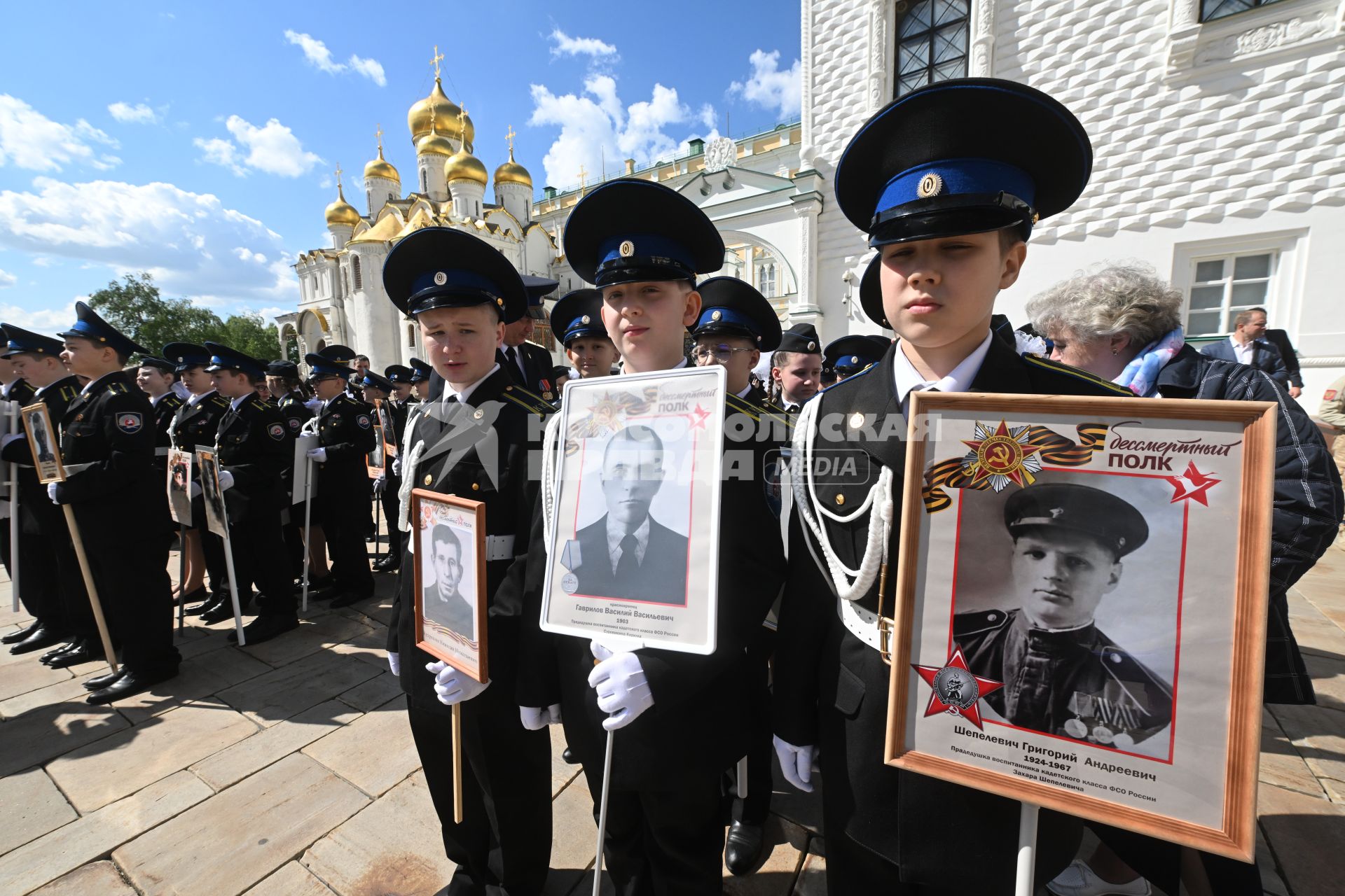 Церемония приведения к клятвам учащихся ФСО России
